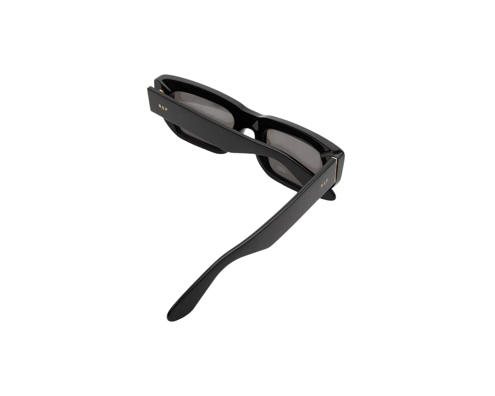 Retrosuperfuture 6ES RA BLACK Occhiali da sole outlet Acetato Nero Nero Squadrata Normale - immagine 3