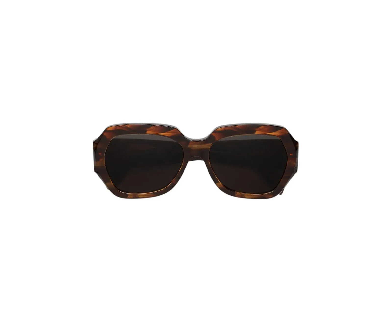 Retrosuperfuture RWI NALA HAVANA STRIATA Occhiali da sole Acetato Havana Nero Squadrata Normale - immagine 2