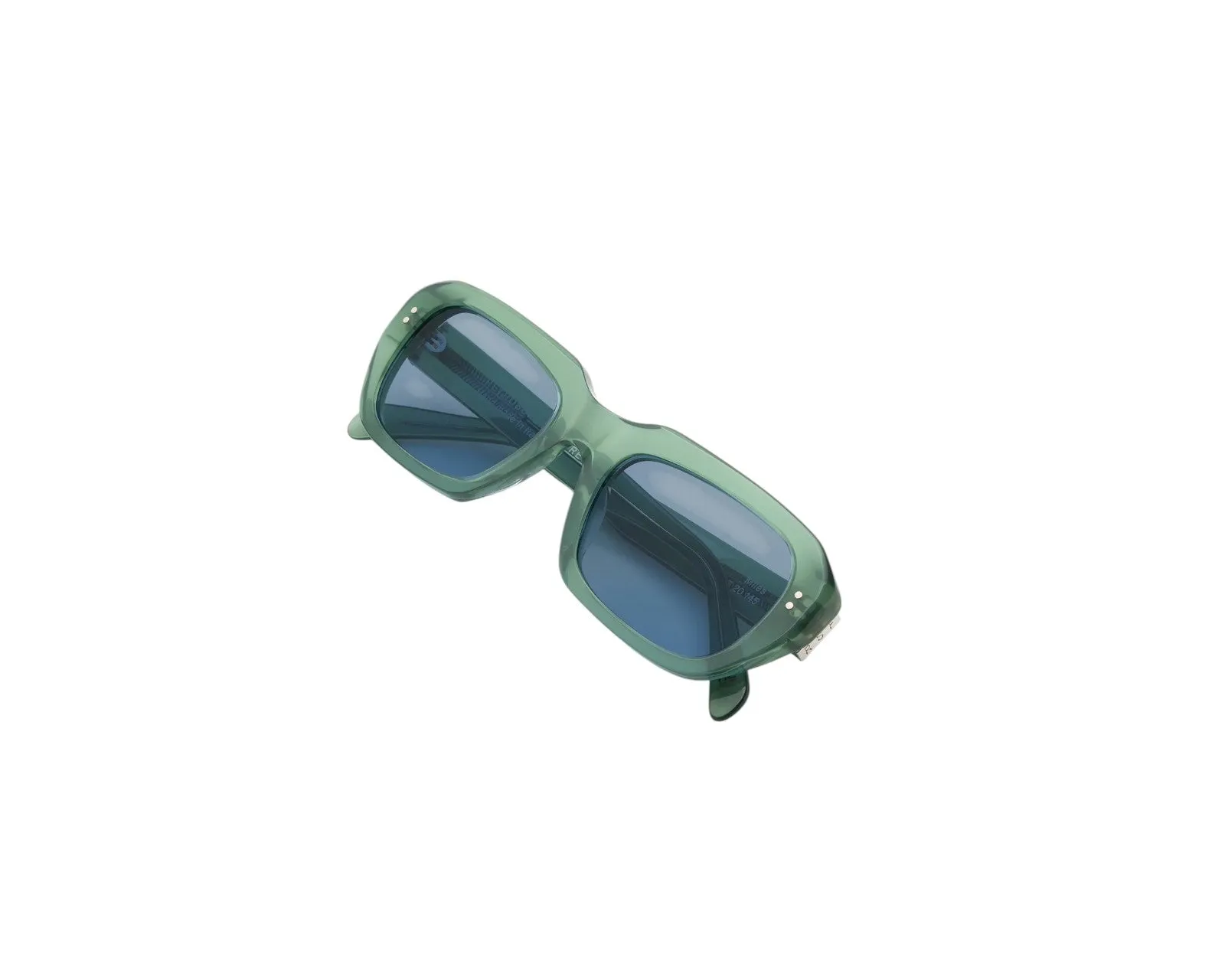 Retrosuperfuture 7P9 MILES SAGE Occhiali da sole Acetato Verde Azzurro Squadrata Normale - immagine 3