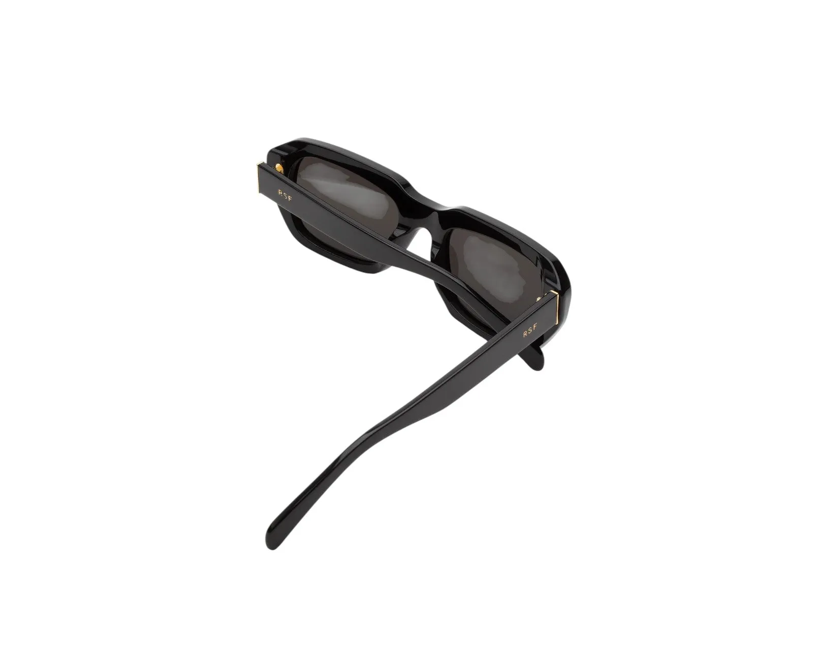 Retrosuperfuture W24 MILES BLACK Occhiali da sole Acetato Nero Nero Squadrata Normale - immagine 4