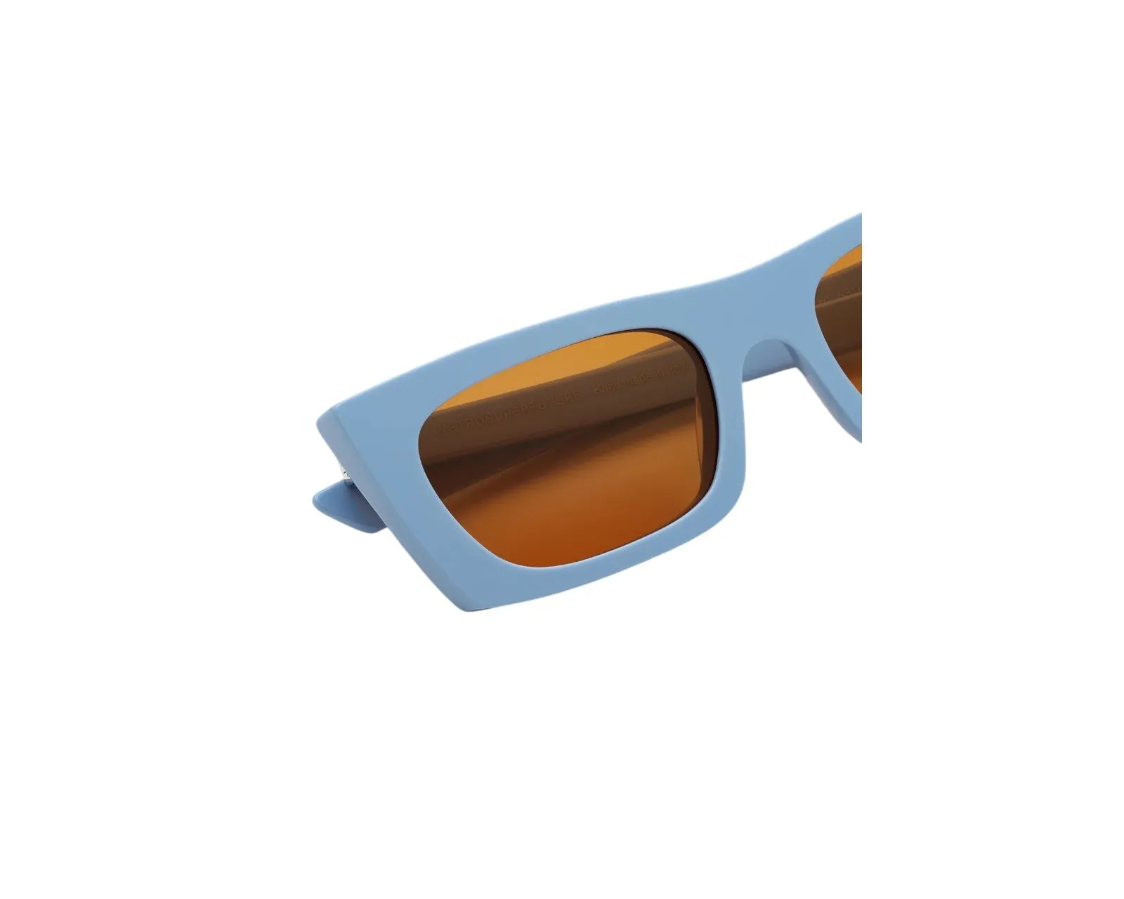 Retrosuperfuture H7C FRED 2.0 COOLCAT Occhiali da sole Acetato Blu Marrone Squadrata Normale - immagine 3