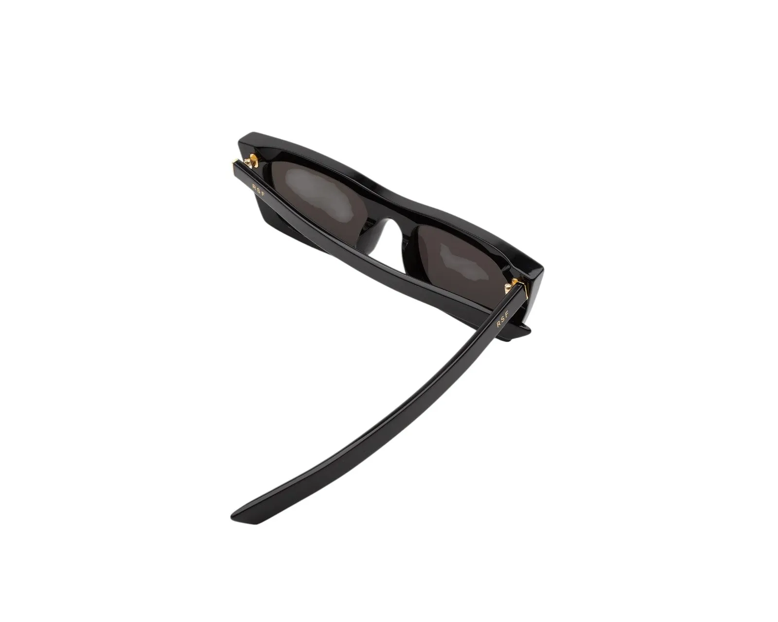Retrosuperfuture F69 FRED 2.0 BLACK Occhiali da sole Acetato Nero Nero Squadrata Normale - immagine 3