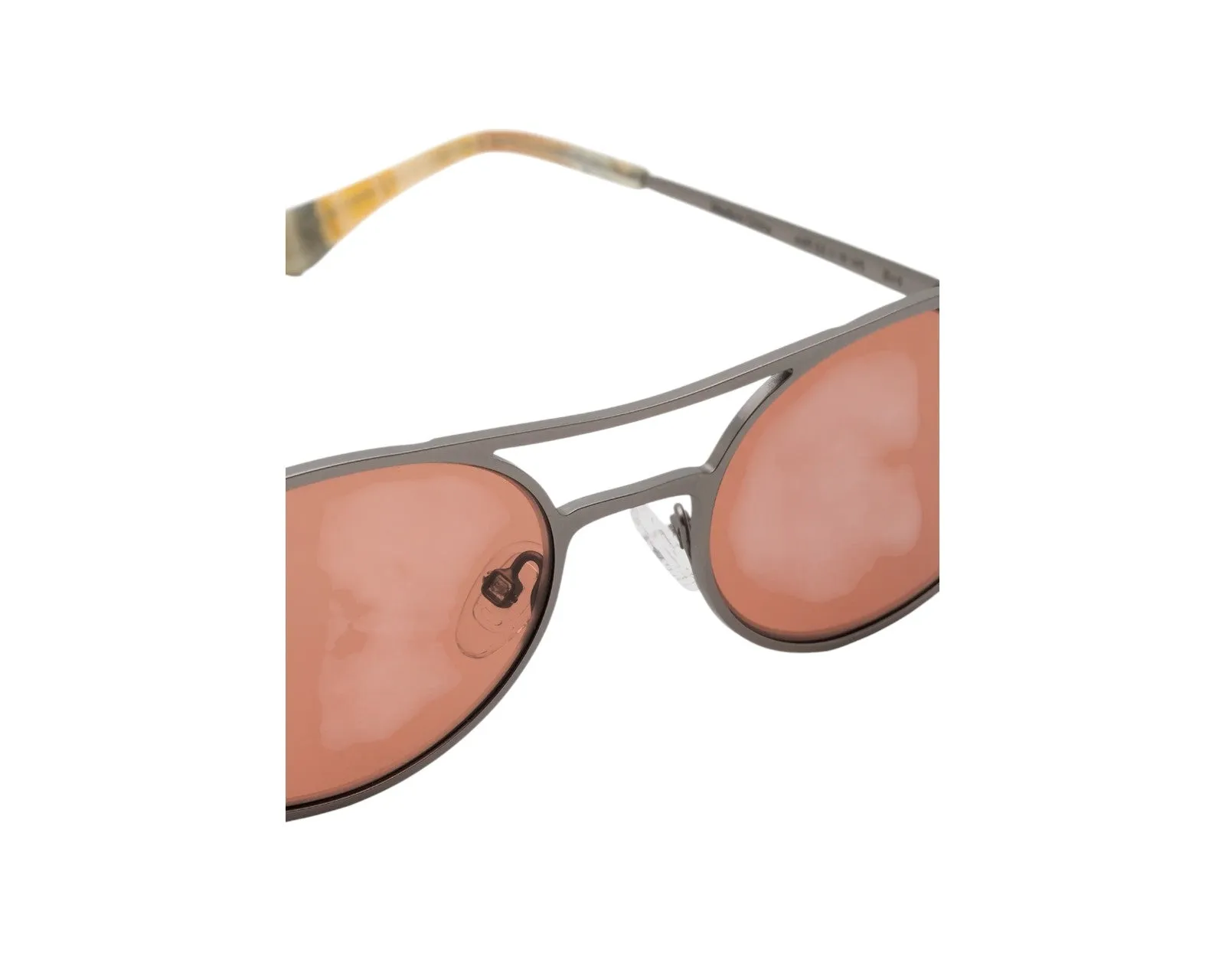 Retrosuperfuture 44R BIRD BOOGIE Occhiali da sole Argento Rosa Rotonda Normale - immagine 3