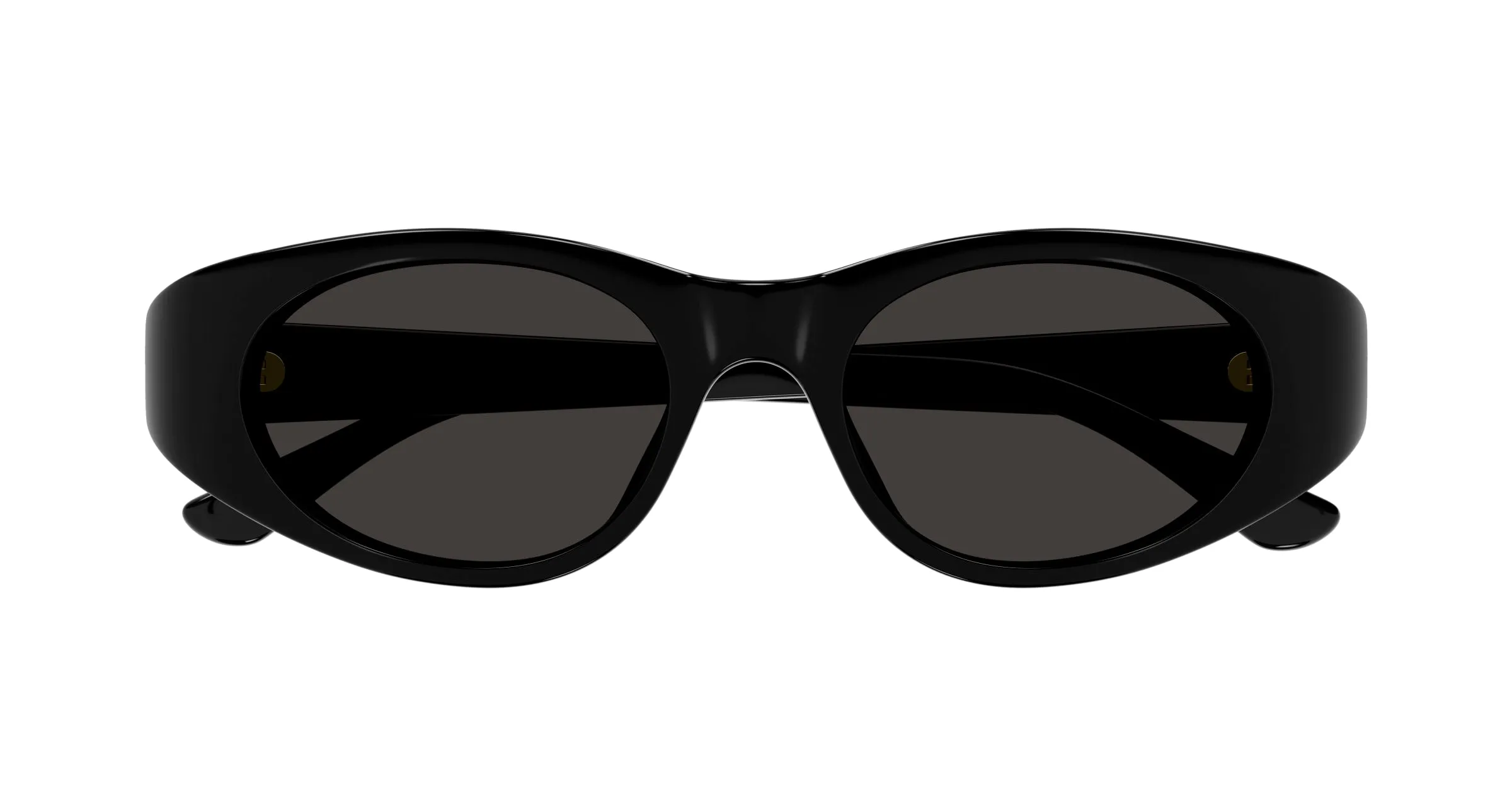 Chloé CH0279S 001 Occhiali da sole Acetato Nero Grigio Cat Eye - immagine 2