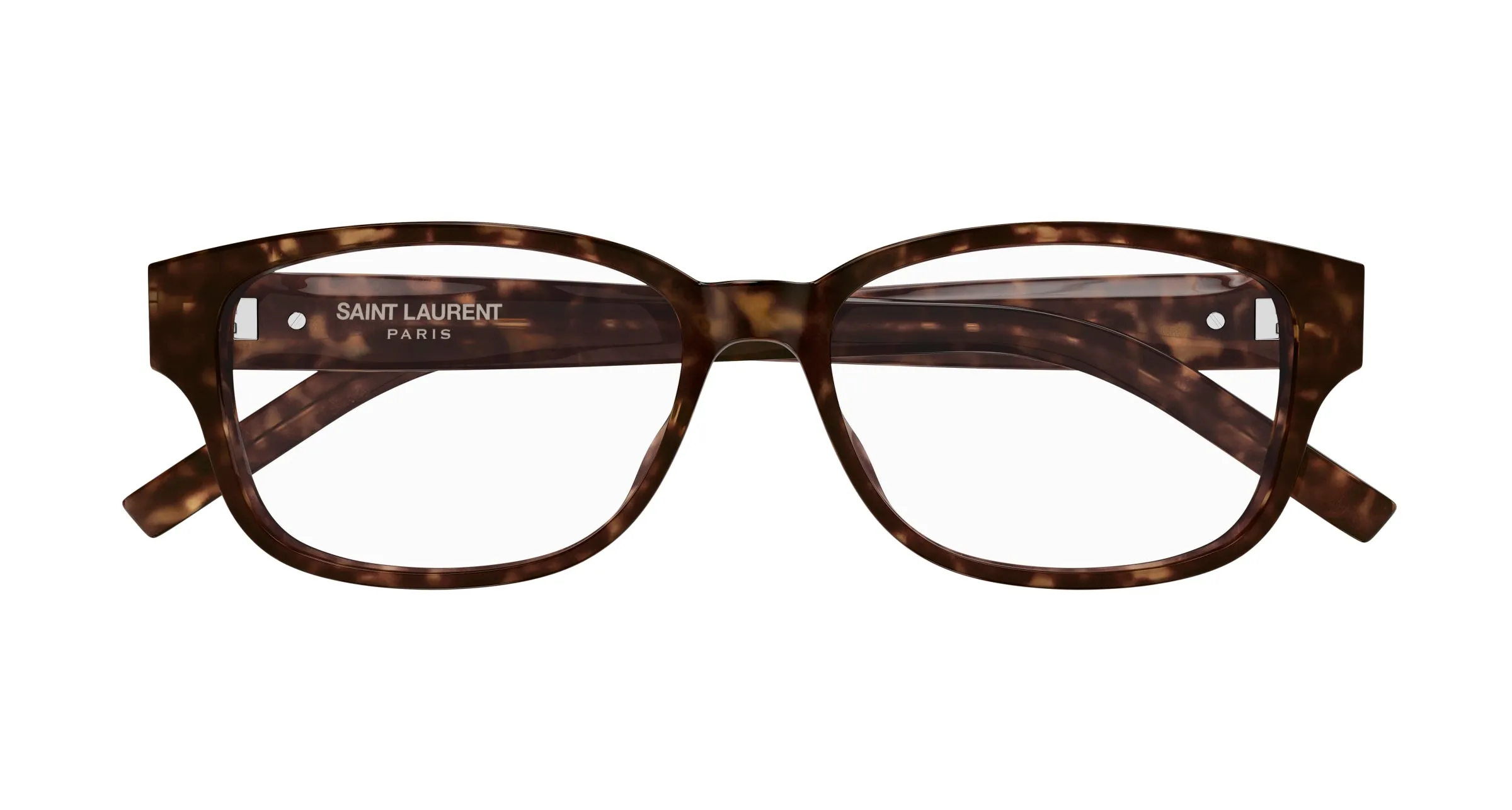 SAINT LAURENT SL M149 006 Montature da vista Acetato Havana Trasparente Squadrata - immagine 2