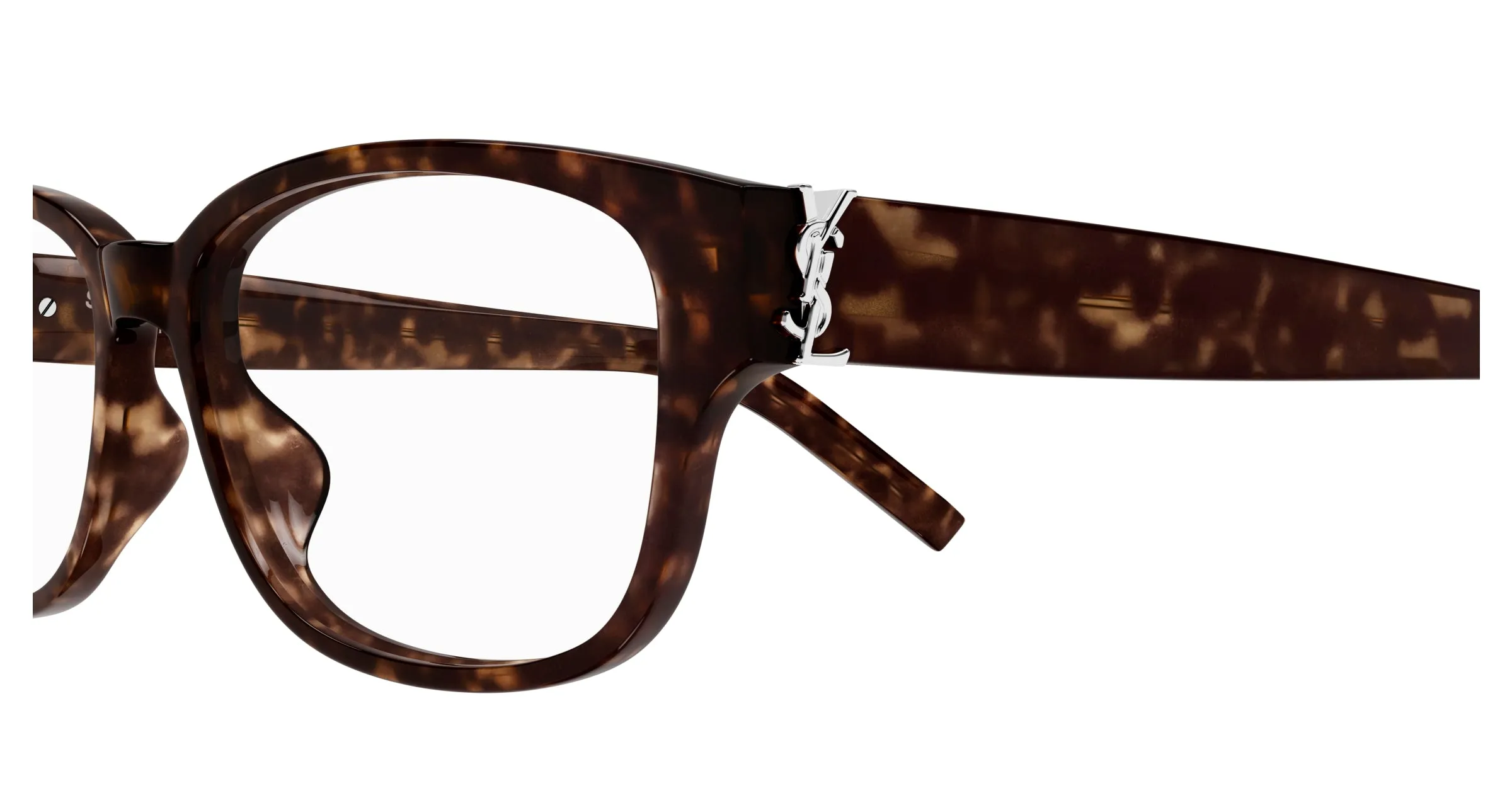 SAINT LAURENT SL M149 006 Montature da vista Acetato Havana Trasparente Squadrata - immagine 3