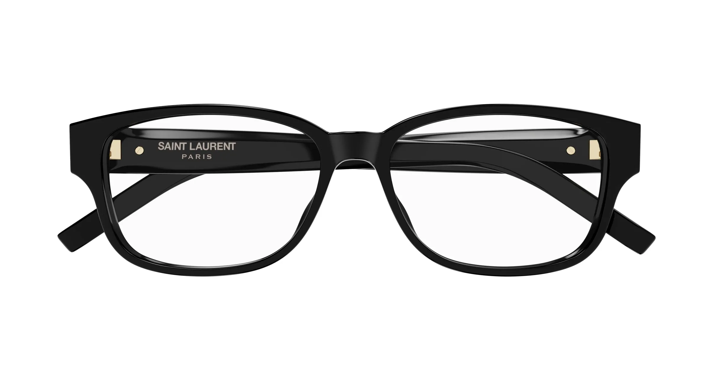 SAINT LAURENT SL M149 005 Montature da vista Acetato Nero Trasparente Squadrata - immagine 2