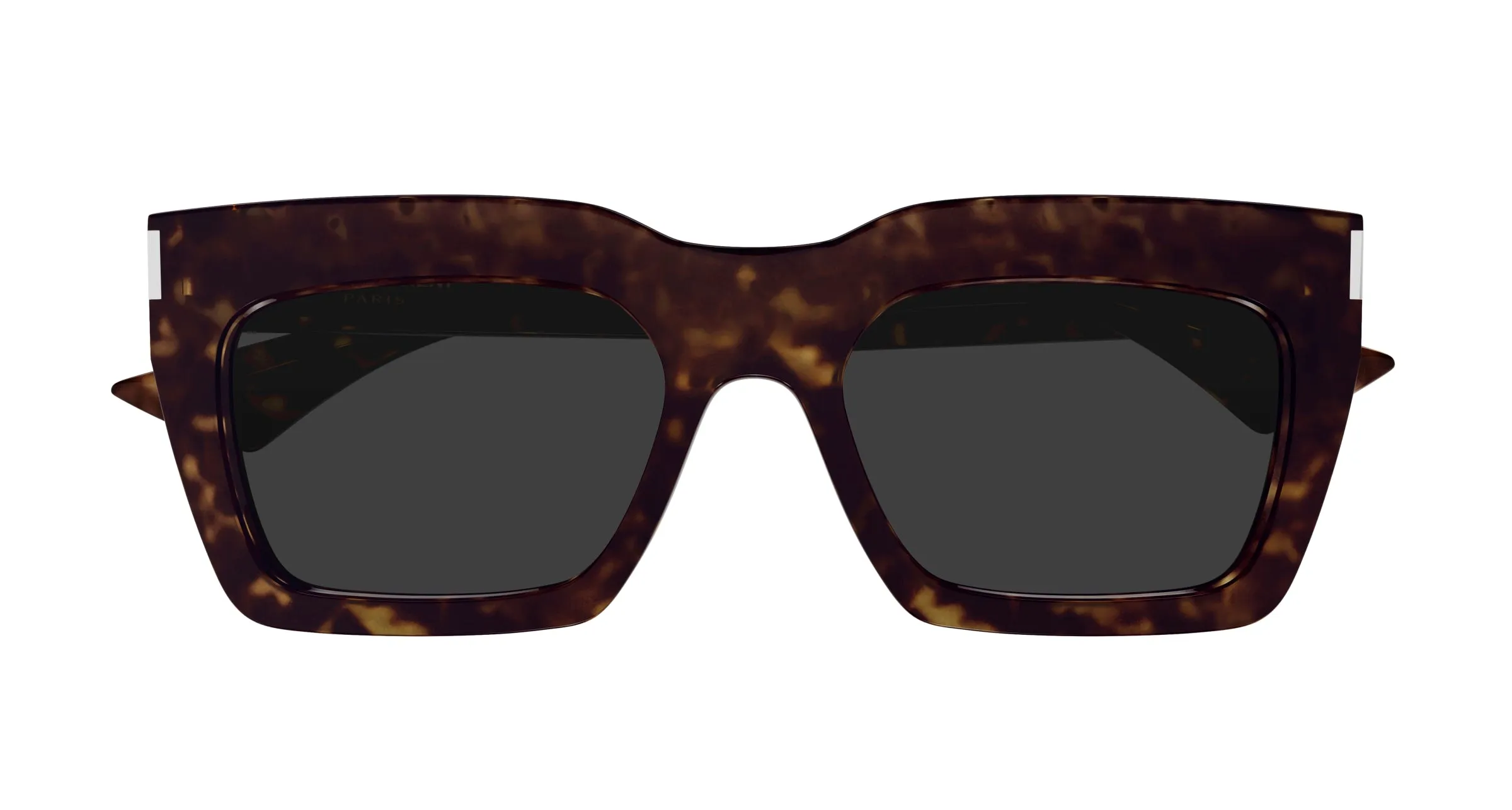 SAINT LAURENT SL 810 002 Occhiali da sole Acetato Havana Grigio Squadrata - immagine 2