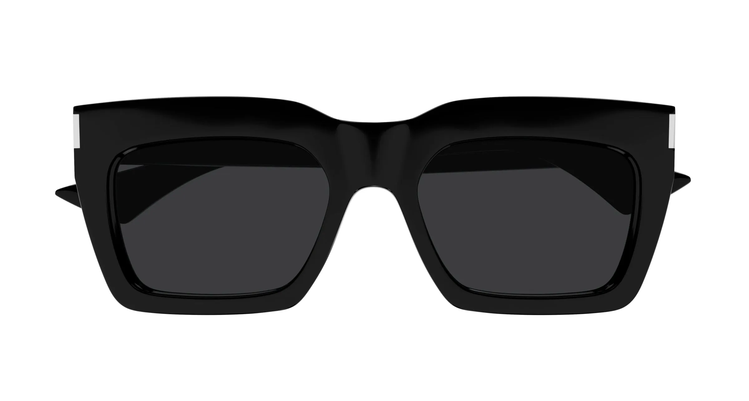 SAINT LAURENT SL 810 001 Occhiali da sole Acetato Nero Nero Squadrata - immagine 2