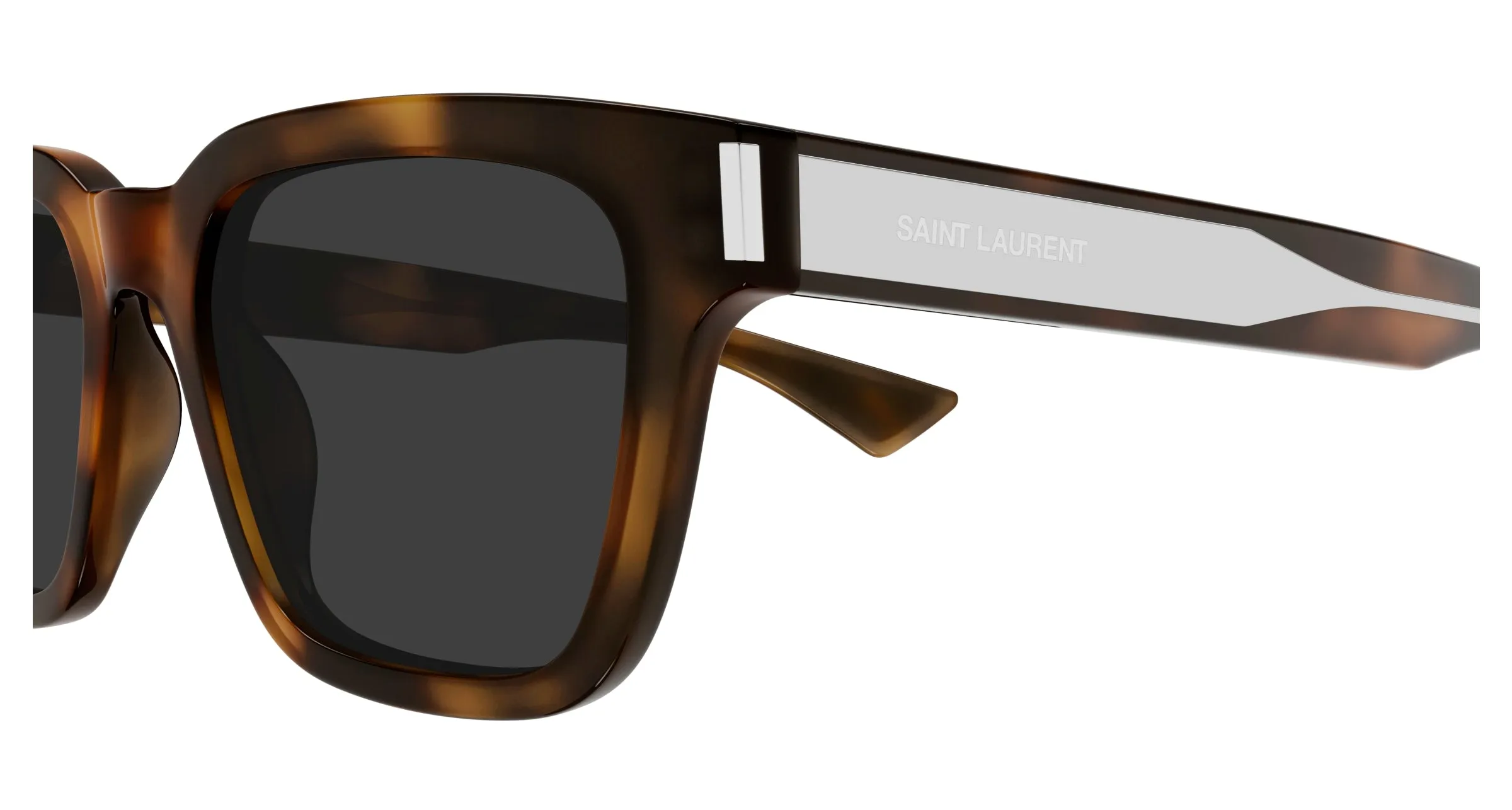 SAINT LAURENT SL 790 003 Occhiali da sole Acetato Havana Grigio Squadrata - immagine 3