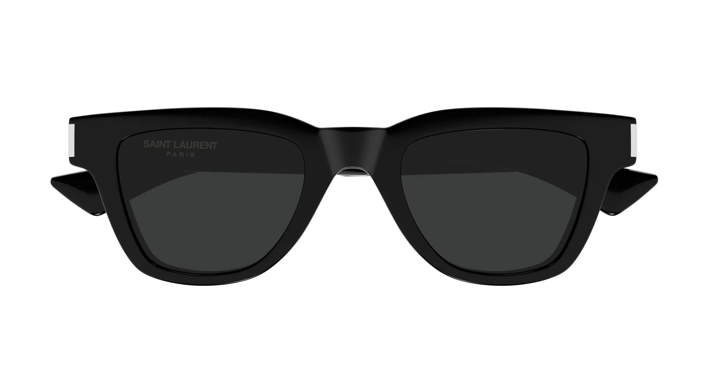 SAINT LAURENT SL 789 JACQUES 001 Occhiali da sole Acetato Nero Nero Squadrata - immagine 2