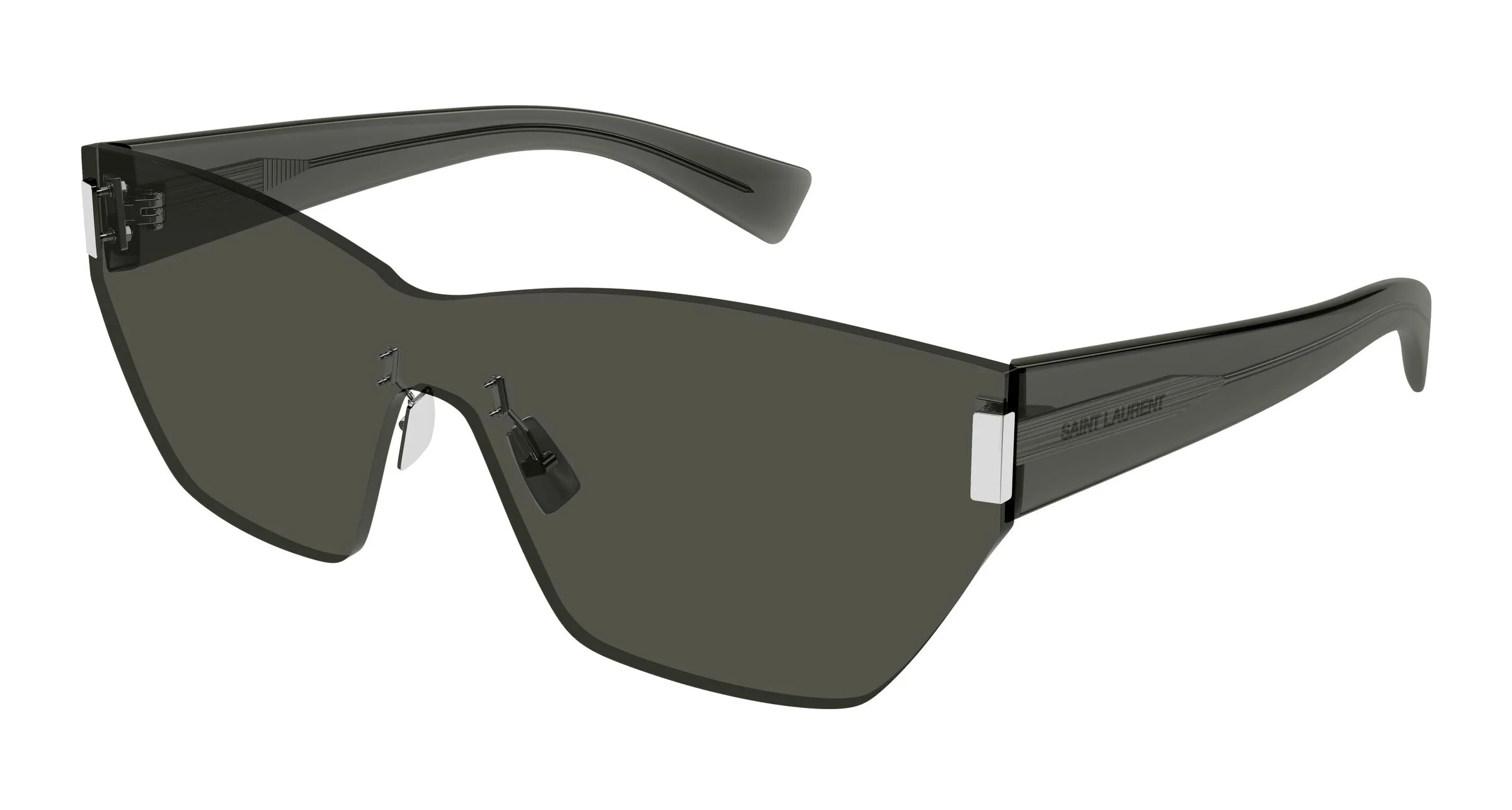 SAINT LAURENT SL 755 001 Occhiali da sole Nylon Grigio Grigio Cat Eye - immagine 1