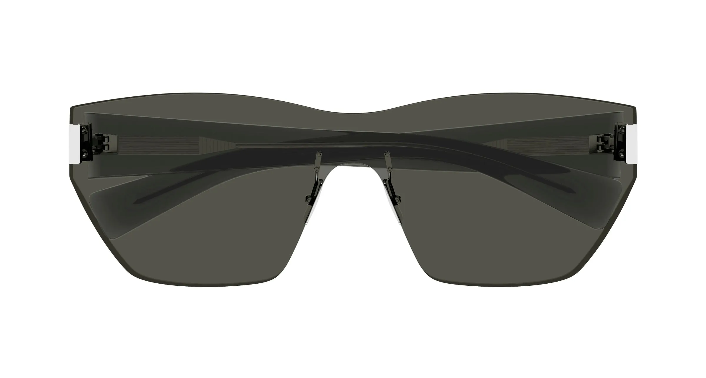 SAINT LAURENT SL 755 001 Occhiali da sole Nylon Grigio Grigio Cat Eye - immagine 2