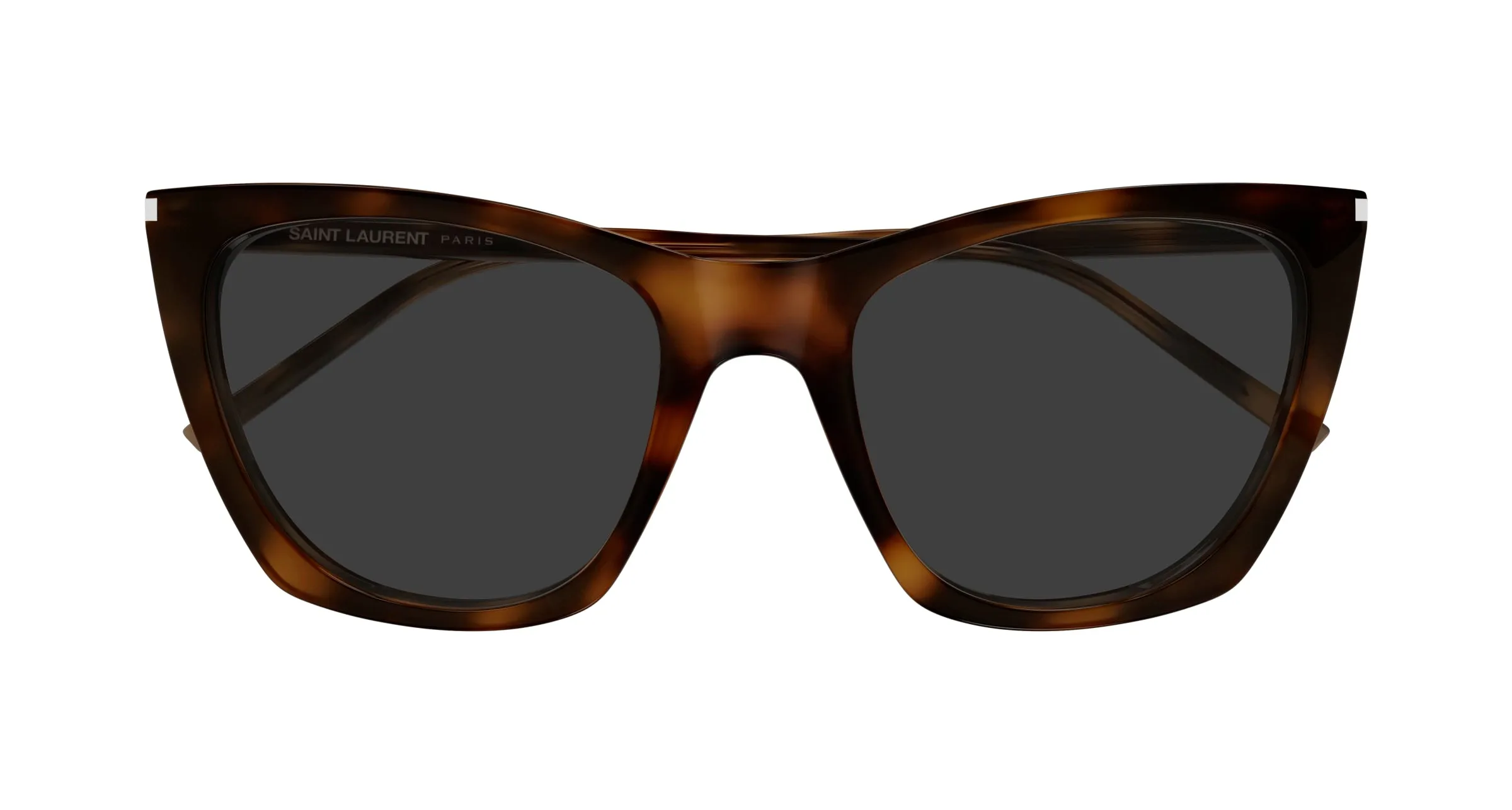 SAINT LAURENT SL 214 KATE THIN 003 Occhiali da sole Acetato Havana Grigio Cat Eye - immagine 2