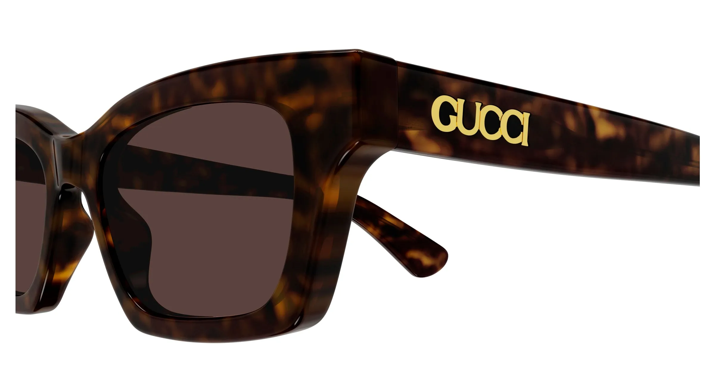 Gucci GG1790S 002 Occhiali da sole Acetato Havana Marrone Cat Eye - immagine 3