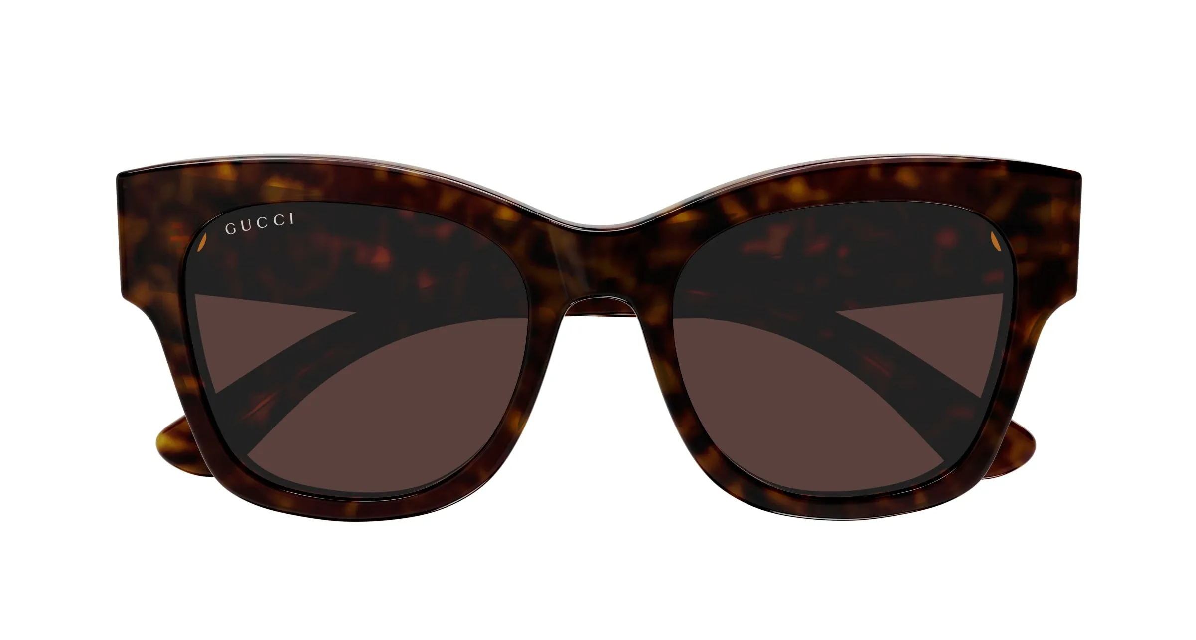 Gucci GG1789S 002 Occhiali da sole Acetato Havana Marrone Farfalla - immagine 2