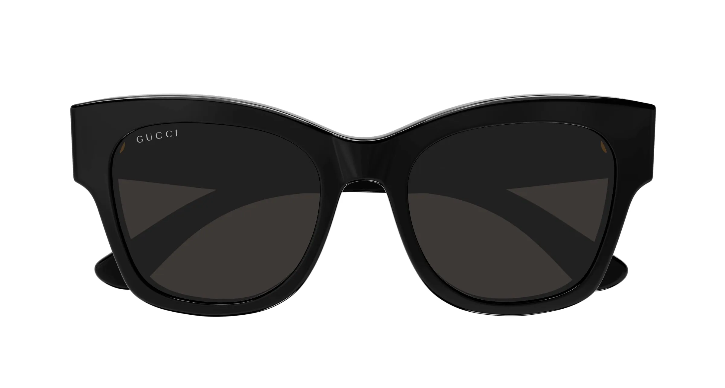 Gucci GG1789S 001 Occhiali da sole Acetato Nero Grigio Farfalla - immagine 2