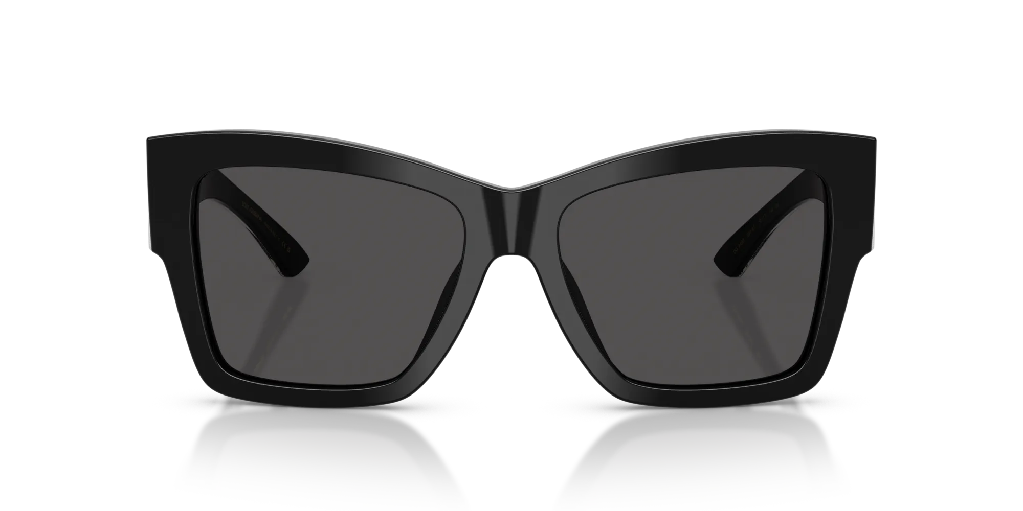 Dolce & Gabbana DG4493 501/87 Occhiali da sole Acetato Nero Grigio Squadrata Normale - immagine 3