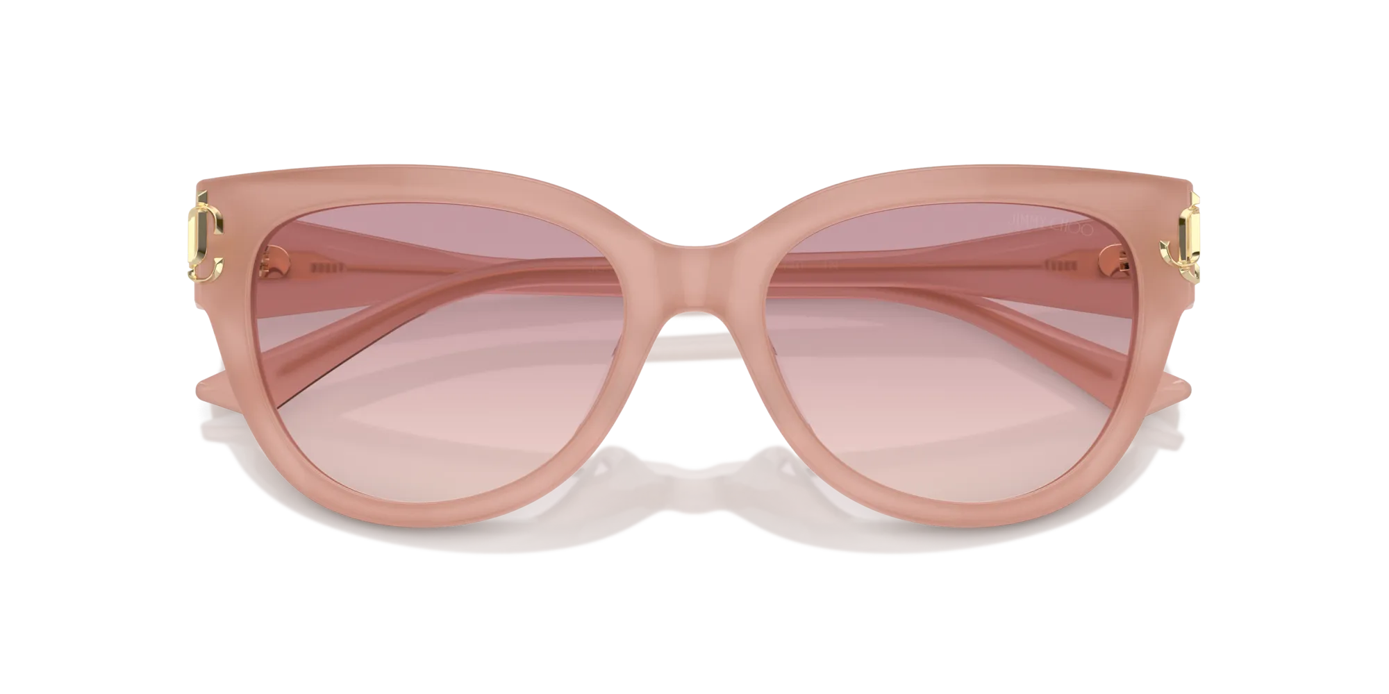 Jimmy Choo JC5018U 502768 Occhiali da sole Acetato Rosa Rosa Pantos Normale Sfumato - immagine 3