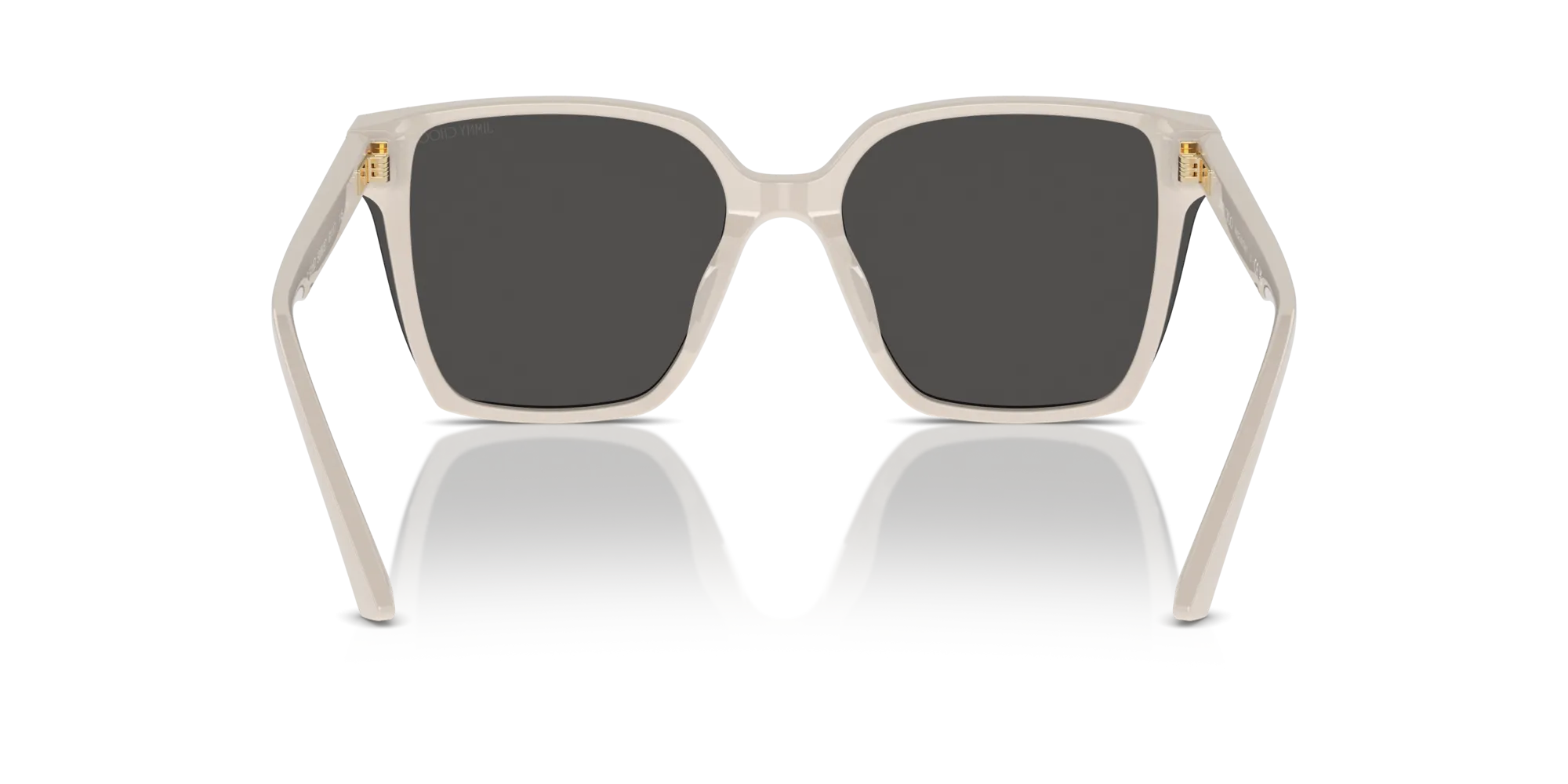 Jimmy Choo JC5016D 500887 Occhiali da sole Acetato Bianco Grigio Squadrata Normale - immagine 2