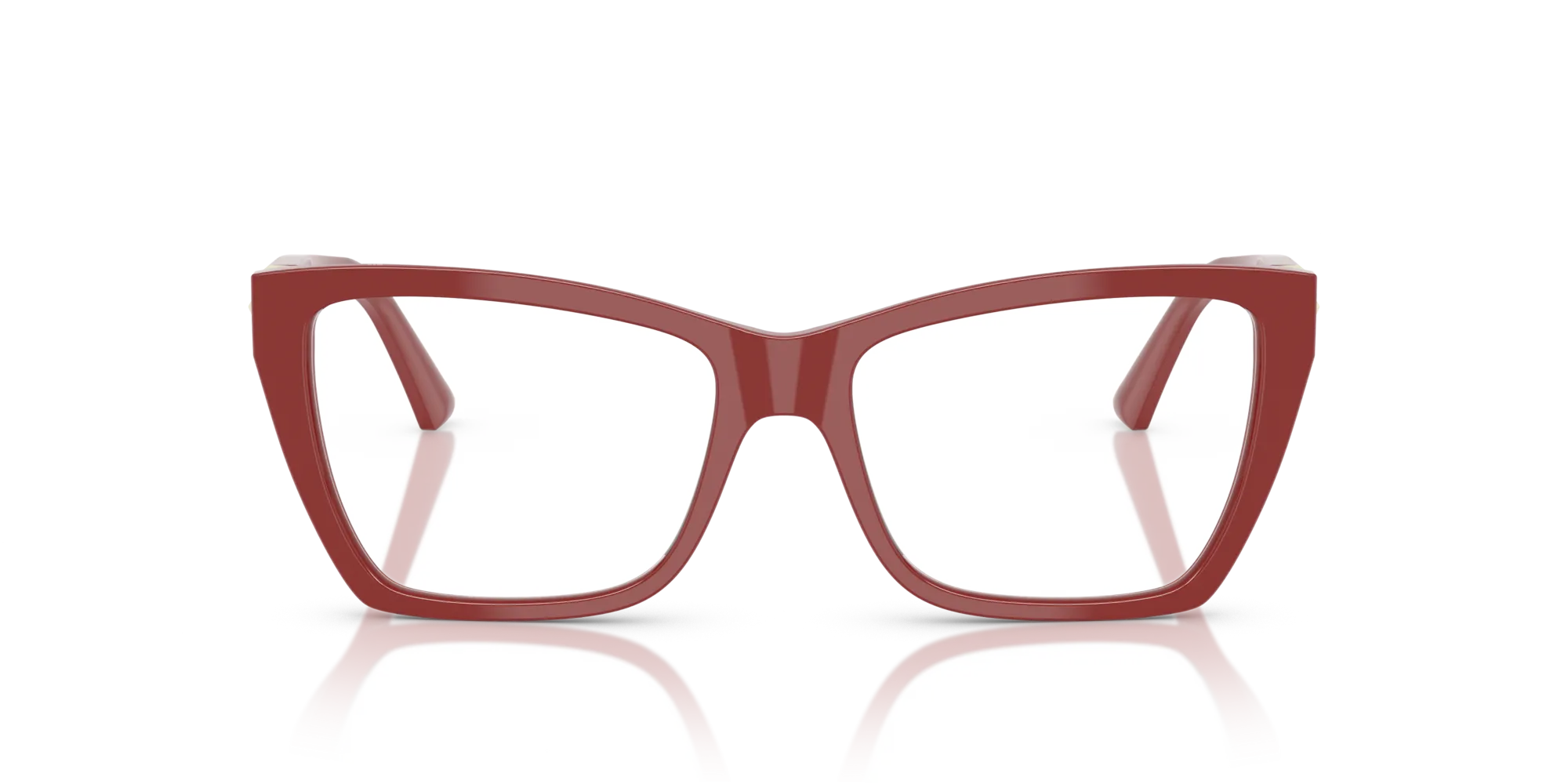 Jimmy Choo JC3028 5013 Montature da vista Acetato Rosso Cat Eye Normale - immagine 3