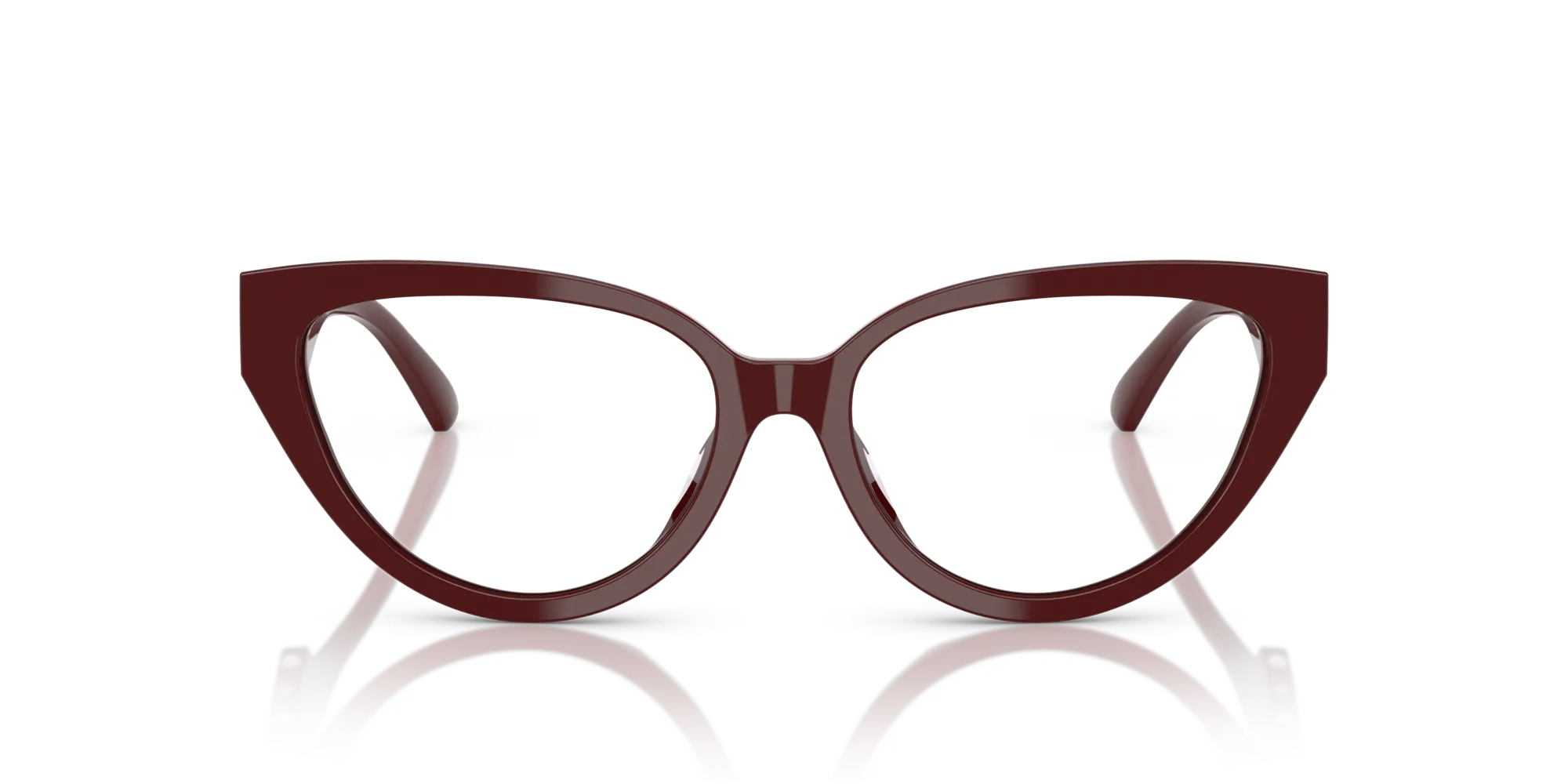 Jimmy Choo JC3023HU 5057 Montature da vista Acetato Rosso Cat Eye Normale - immagine 3