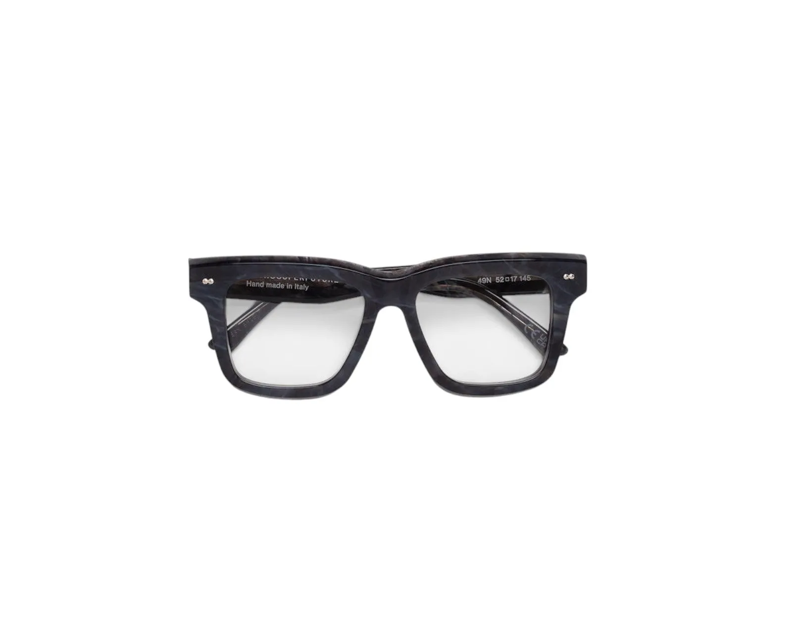 Retrosuperfuture 49N NUMERO 116 ROCCIA Montature da vista Acetato Grigio Squadrata - immagine 2