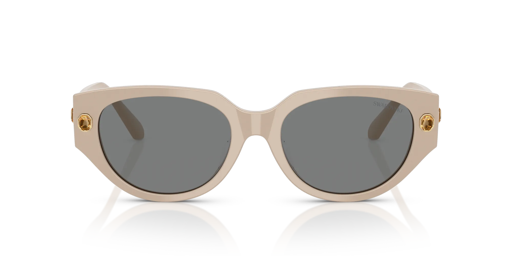 Swarovski SK6035D 106887 Occhiali da sole Acetato Rosa Grigio Farfalla Normale - immagine 3
