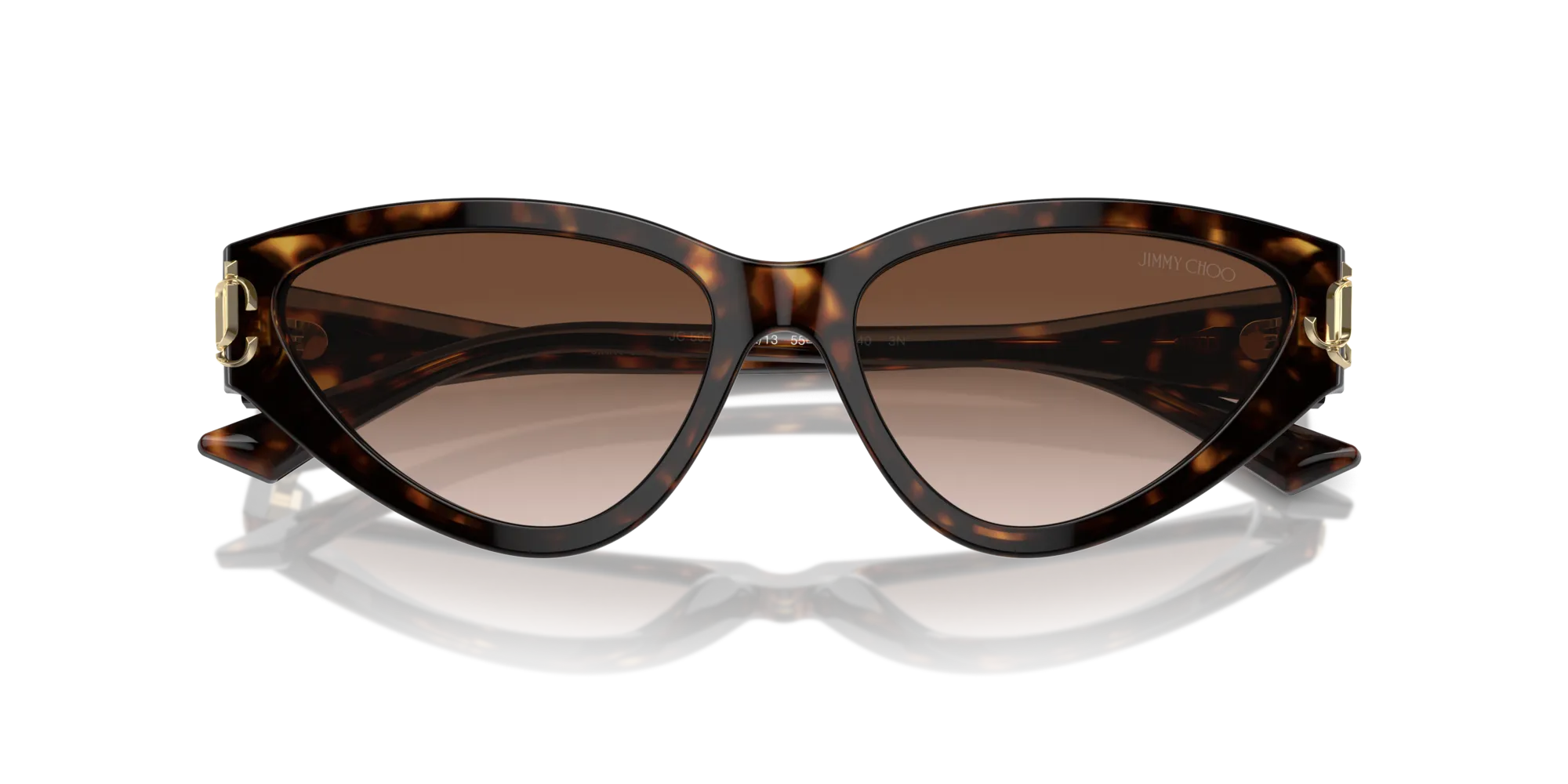 Jimmy Choo Jimmy Choo JC5019 500213 Occhiali da sole Marrone Sfumato - immagine 3