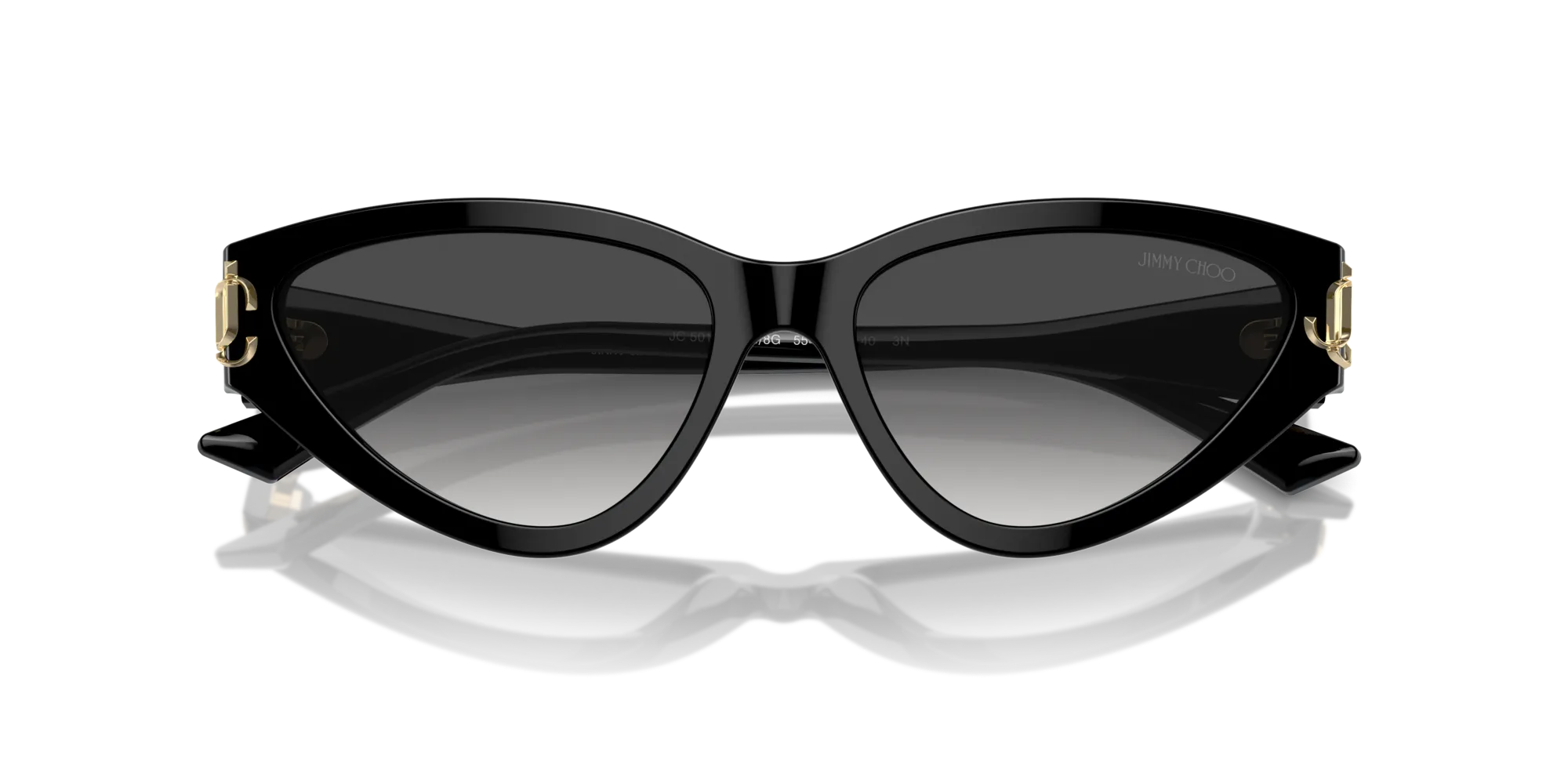 Jimmy Choo Jimmy Choo JC5019 50008G Occhiali da sole Grigio Sfumato - immagine 3