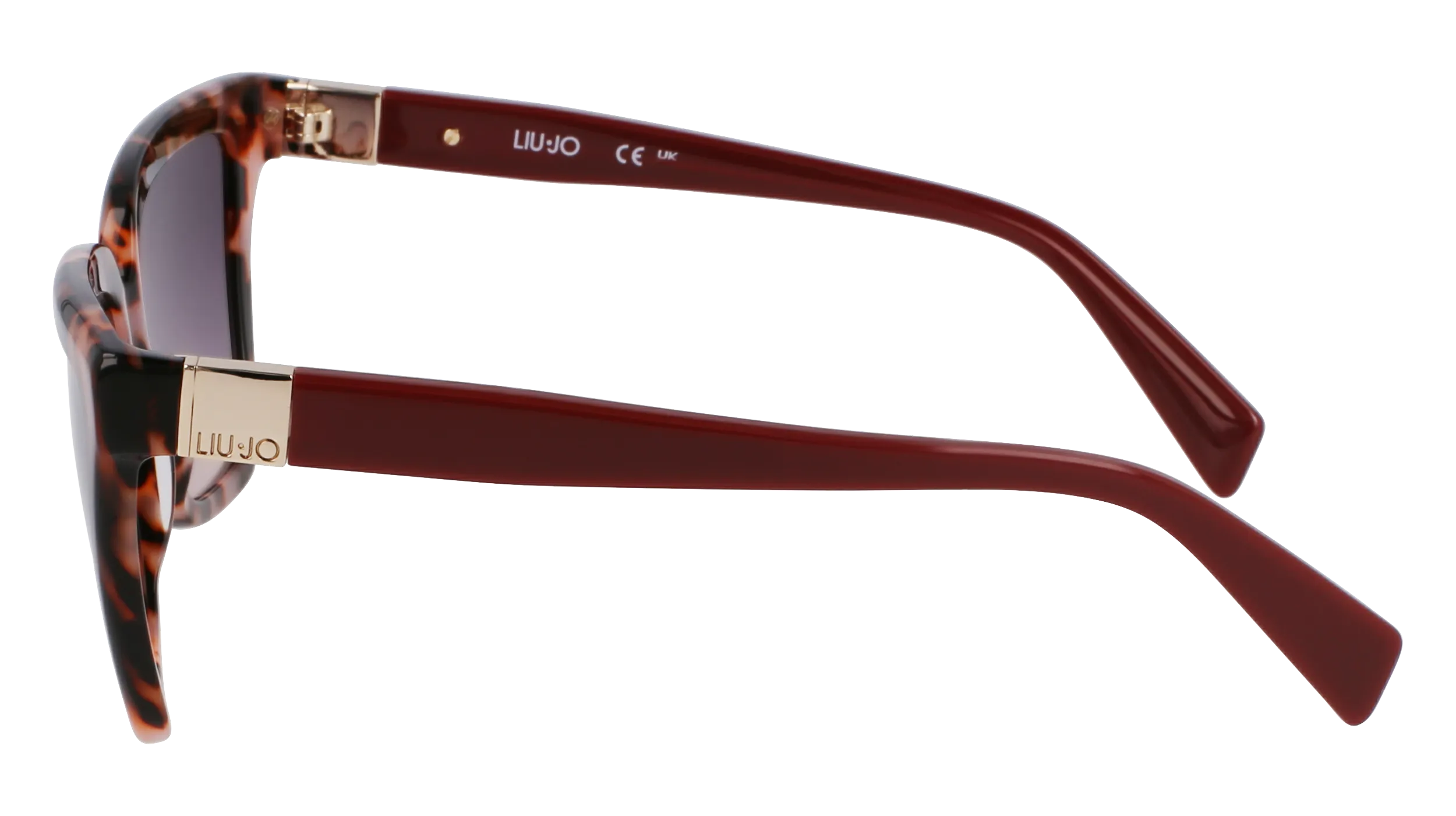 Liu Jo LJ803S 658 Occhiali da sole Acetato Rosa Squadrata Normale - immagine 3