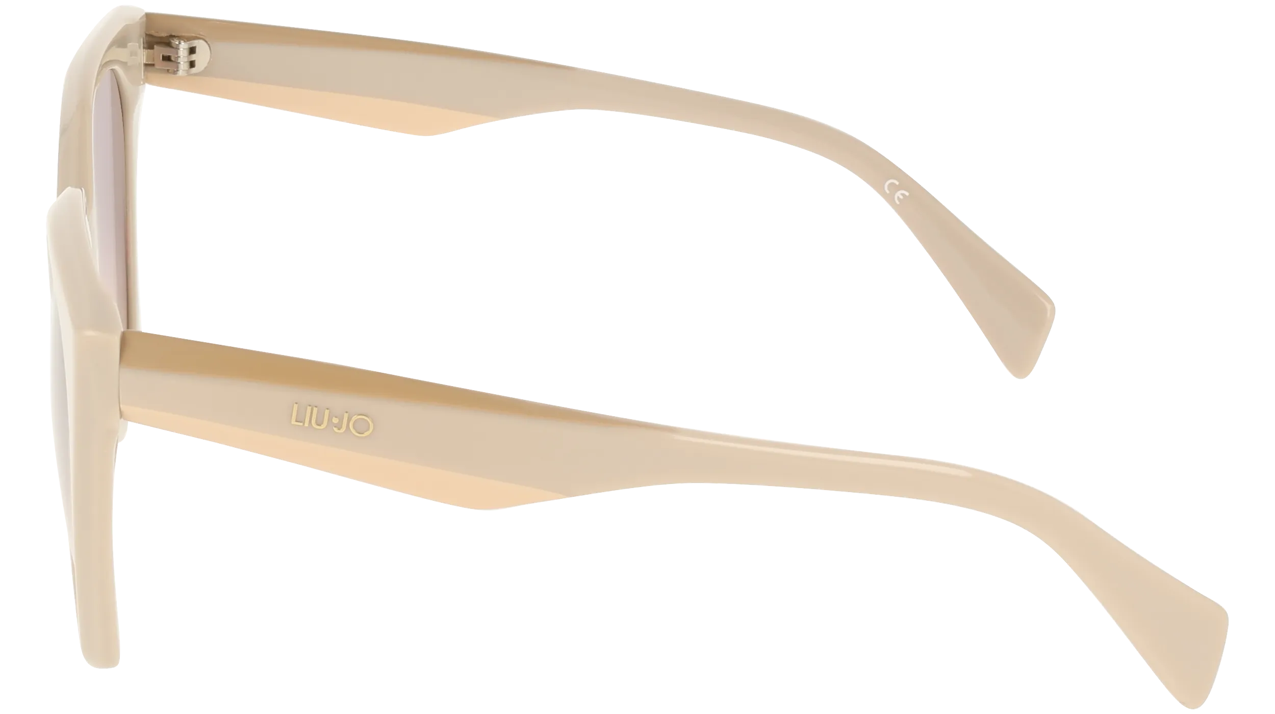 Liu Jo LJ813S 264 Occhiali da sole Acetato Beige Grigio Squadrata Normale - immagine 3