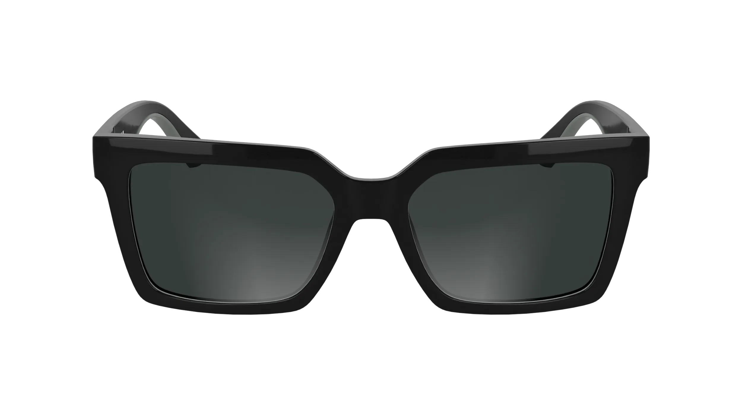 Calvin Klein CKJ25602S 001 Occhiali da sole Bio-iniettato Nero Grigio Squadrata Normale - immagine 2