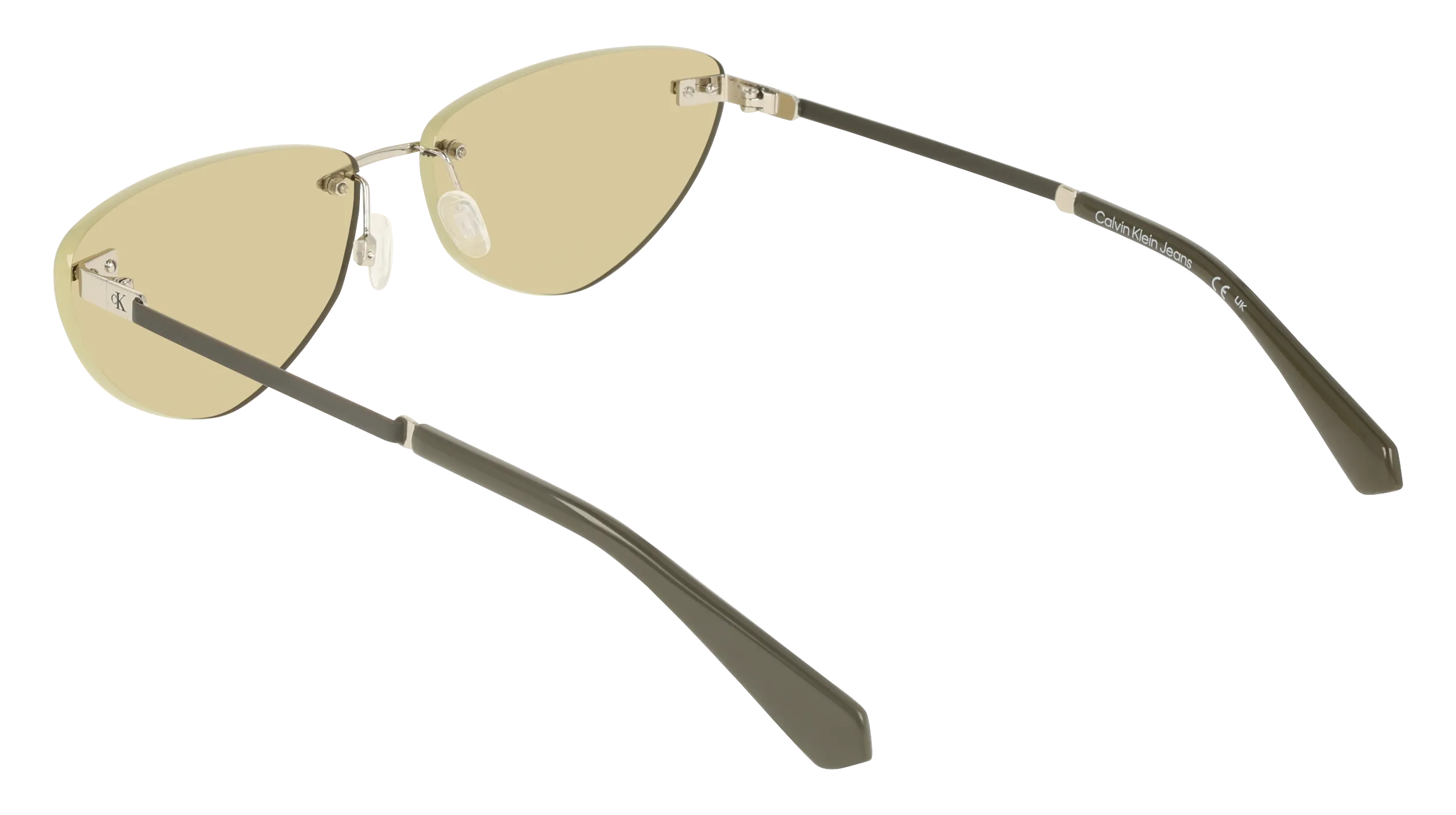 Calvin Klein CKJ25208S 045 Occhiali da sole Metallo Cat Eye Normale - immagine 4