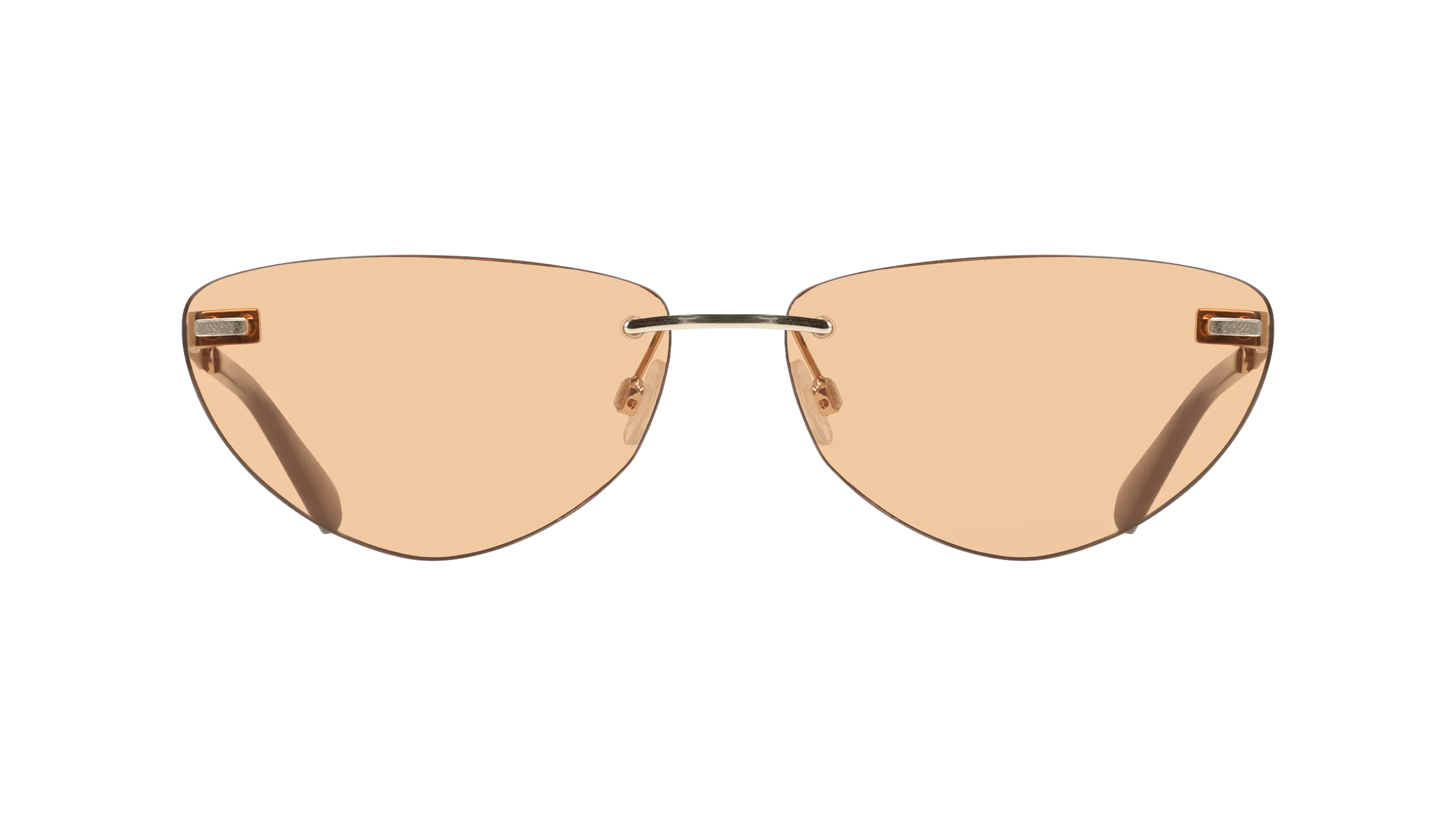 Calvin Klein CKJ25208S 721 Occhiali da sole Metallo Arancione Cat Eye Normale - immagine 2