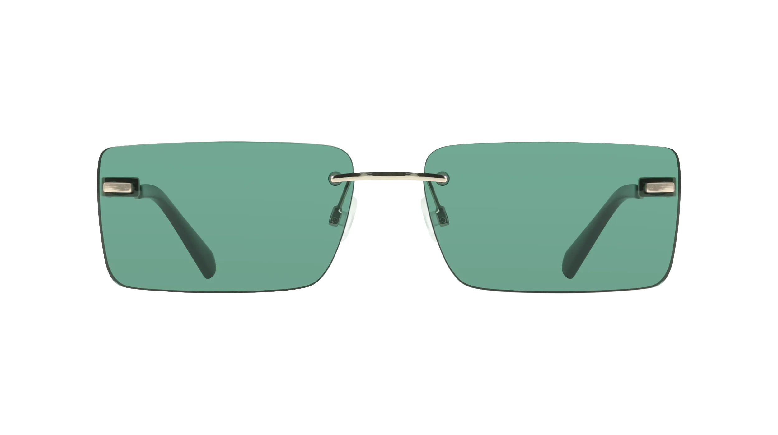 Calvin Klein CKJ25206S 720 Occhiali da sole Metallo Oro Squadrata Normale - immagine 2