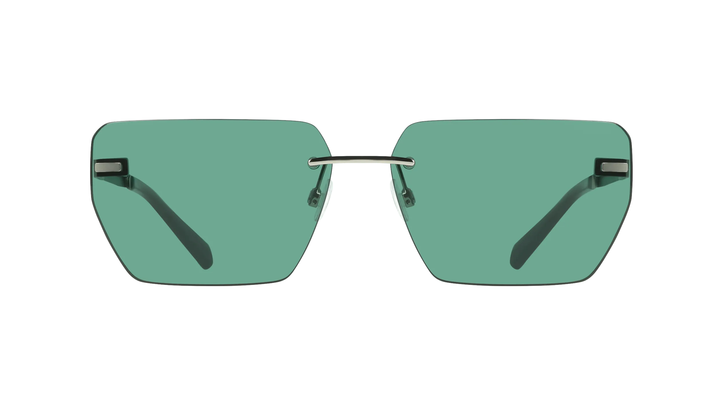 Calvin Klein CKJ25207S 045 Occhiali da sole Metallo Argento Squadrata Normale - immagine 2
