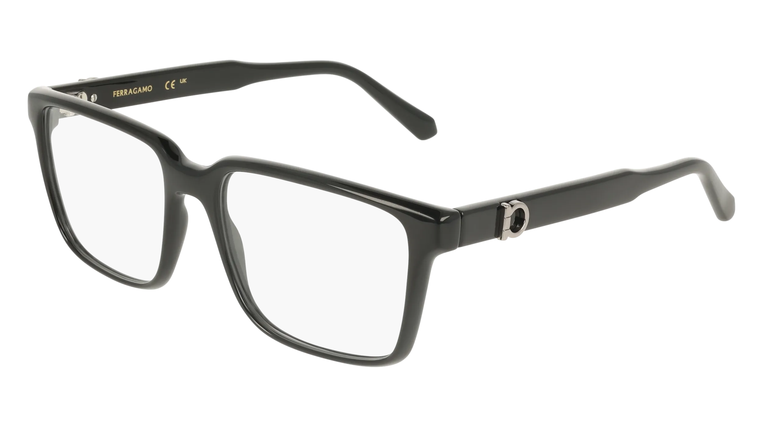 Ferragamo SF3028E 001 Montature da vista Nero Squadrata Normale - immagine 1