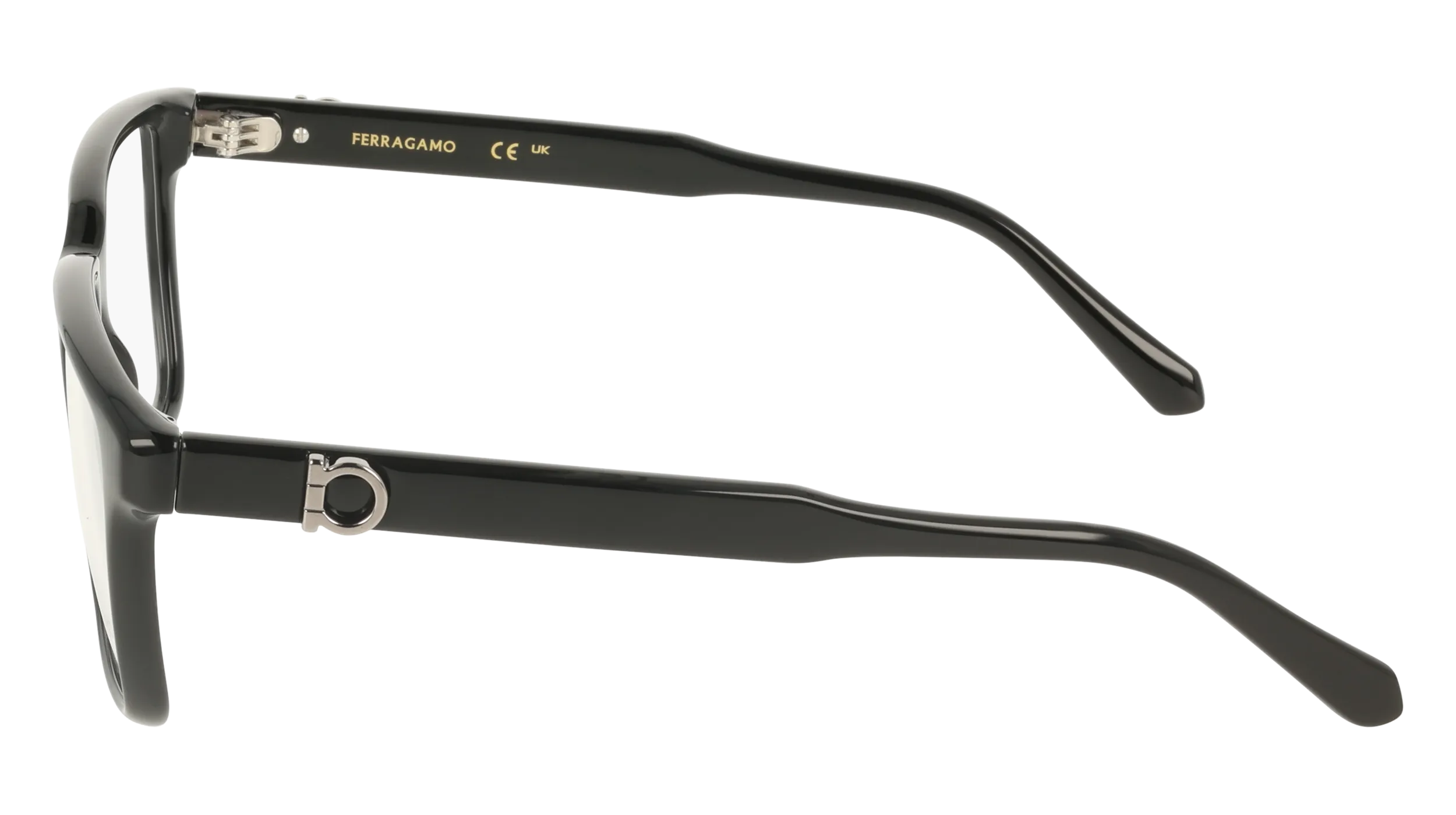 Ferragamo SF3028E 001 Montature da vista Nero Squadrata Normale - immagine 3