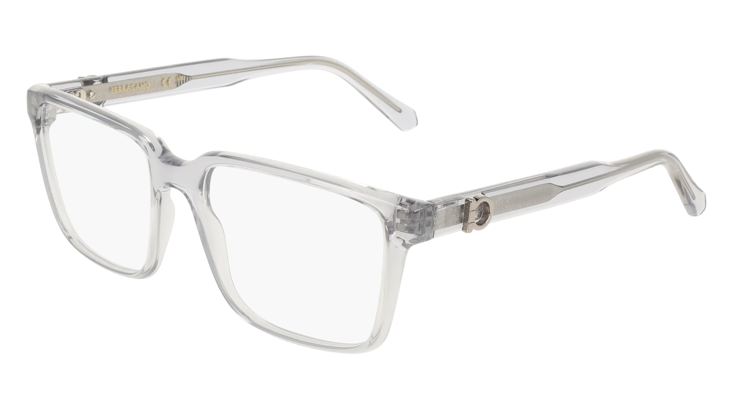 Ferragamo SF3028E 020 Montature da vista Grigio Squadrata Normale - immagine 1
