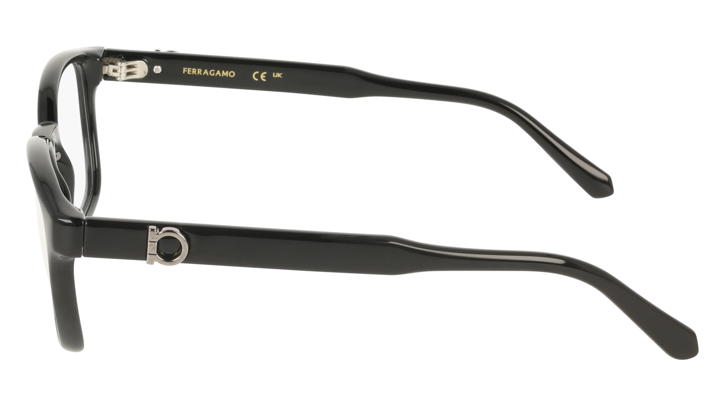 Ferragamo SF3027E 001 Montature da vista Nero Geometrica Normale - immagine 3