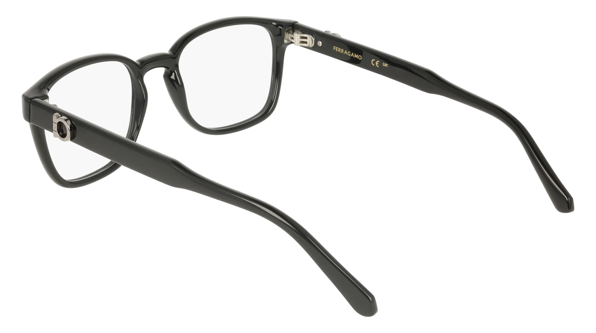 Ferragamo SF3027E 001 Montature da vista Nero Geometrica Normale - immagine 4