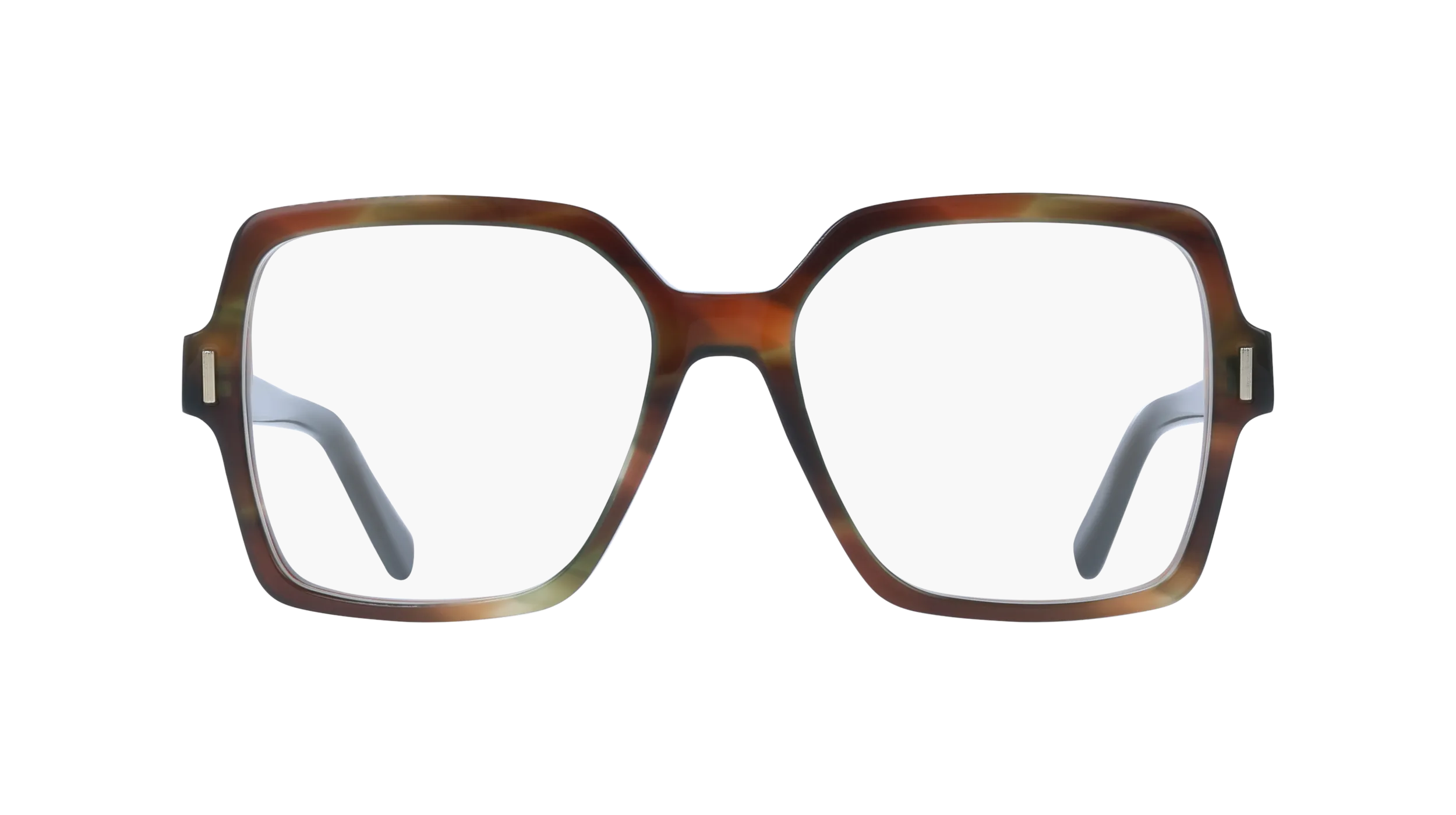 Ferragamo SF3031 280 Montature da vista Acetato Marrone Squadrata Normale - immagine 2