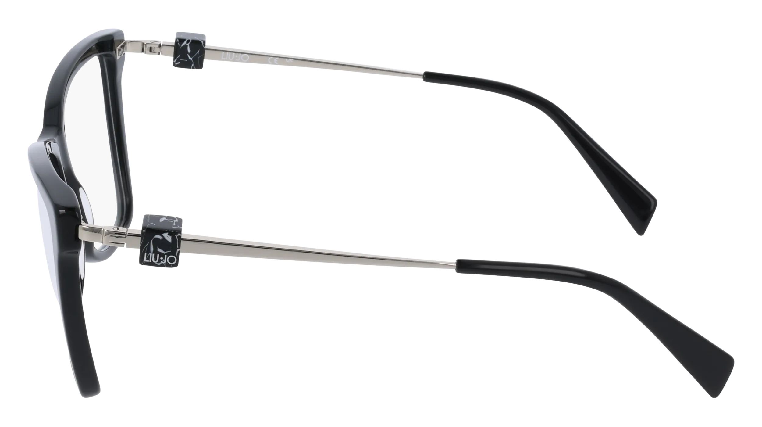 Liu Jo LJ2823 001 Montature da vista Acetato Nero Squadrata Normale - immagine 3