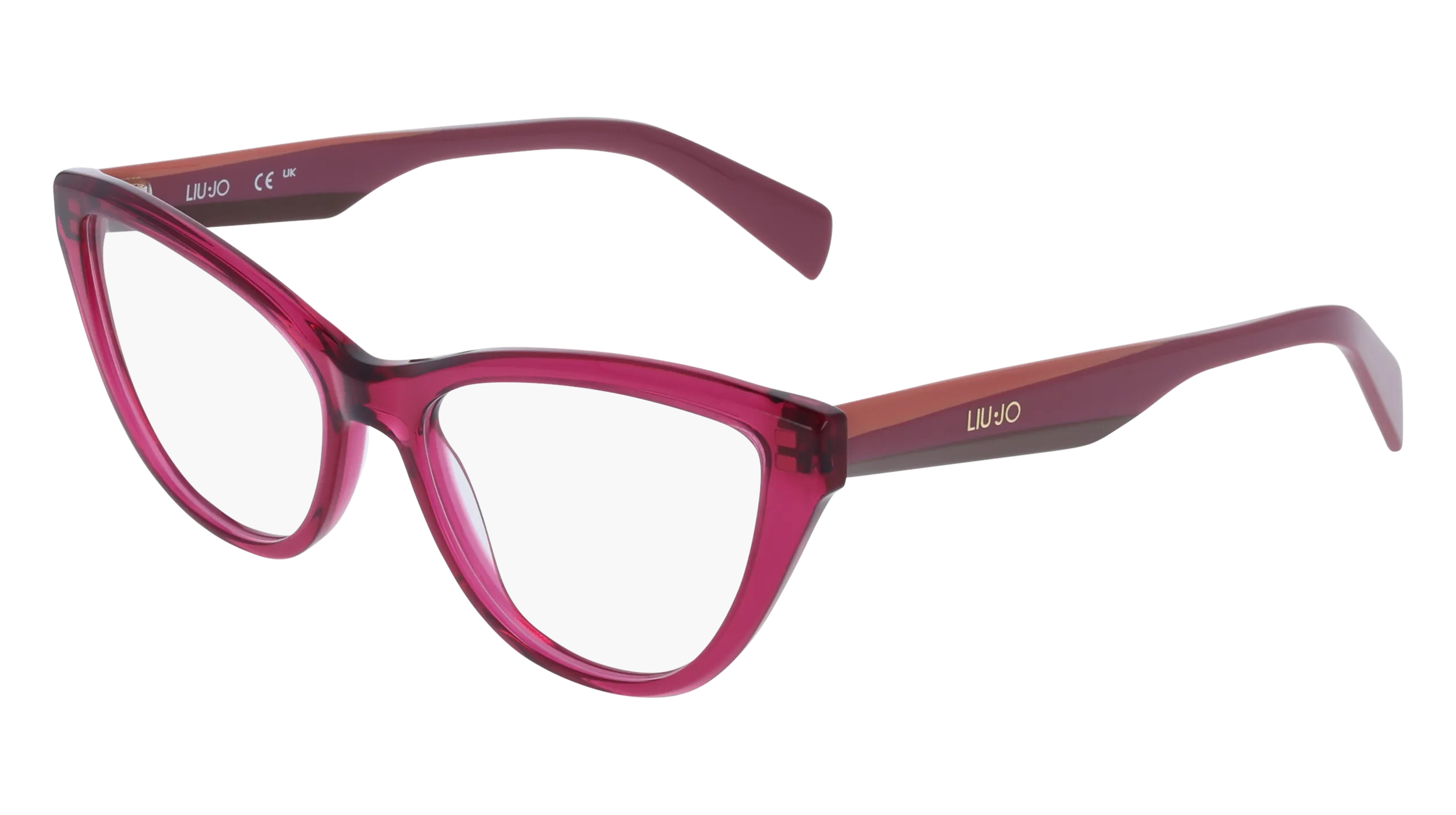 Liu Jo LJ2824 515 Montature da vista Acetato Viola Cat Eye Normale - immagine 1