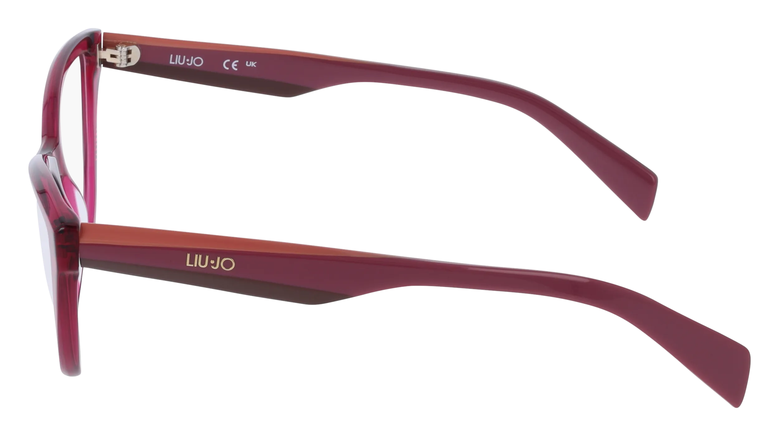 Liu Jo LJ2824 515 Montature da vista Acetato Viola Cat Eye Normale - immagine 3