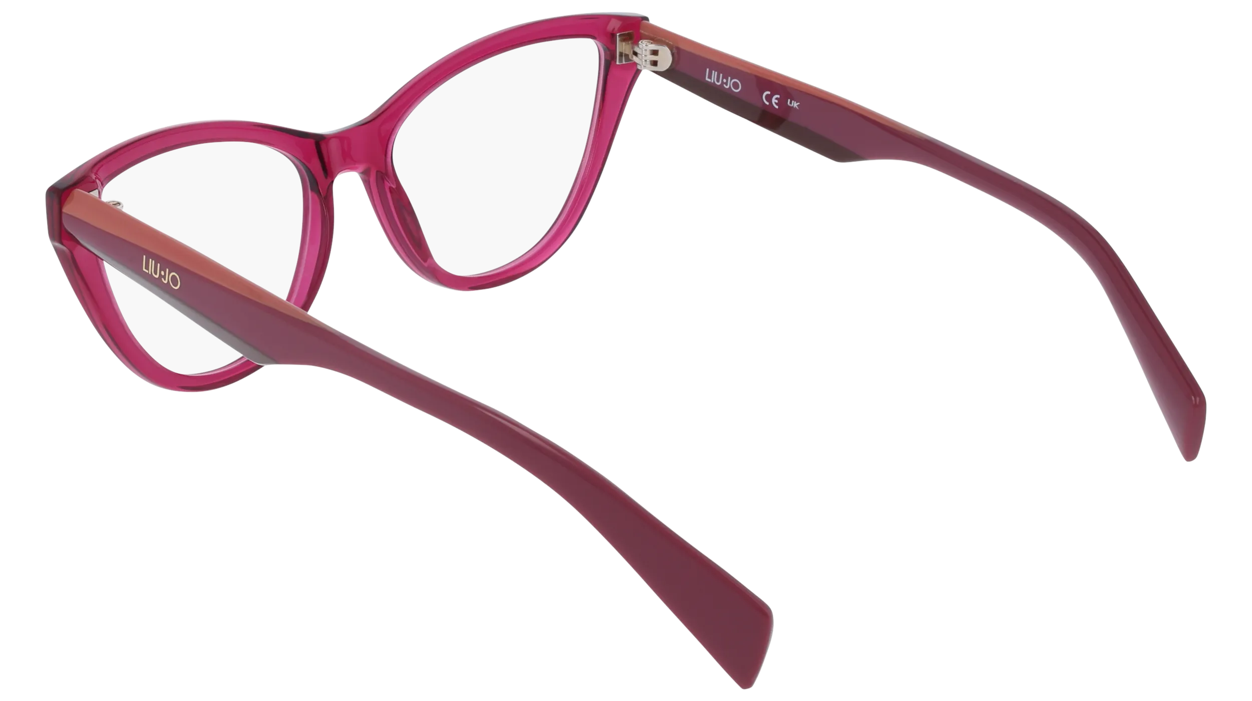Liu Jo LJ2824 515 Montature da vista Acetato Viola Cat Eye Normale - immagine 4