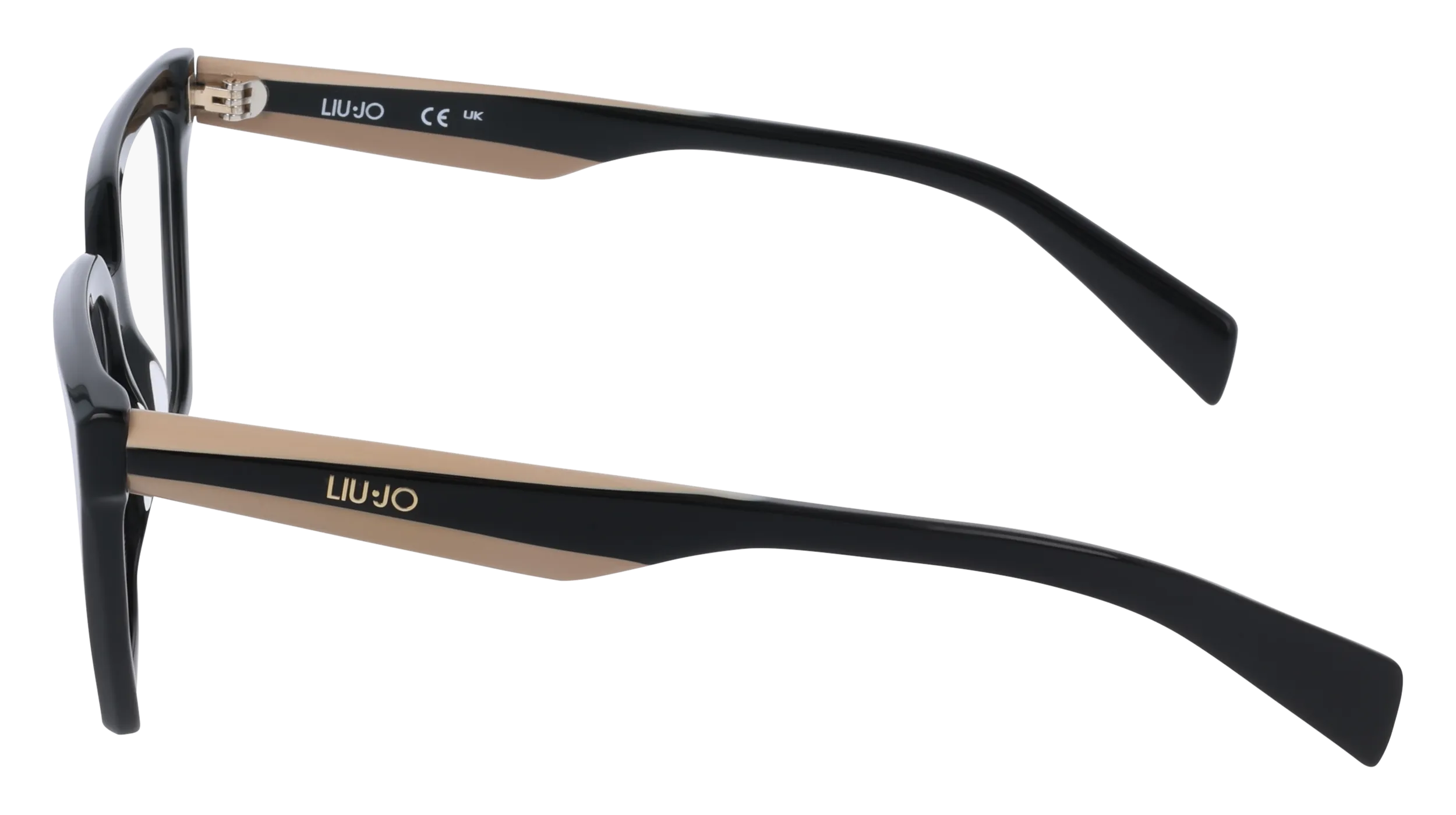 Liu Jo LJ2825 001 Montature da vista Acetato Nero Squadrata Normale - immagine 3