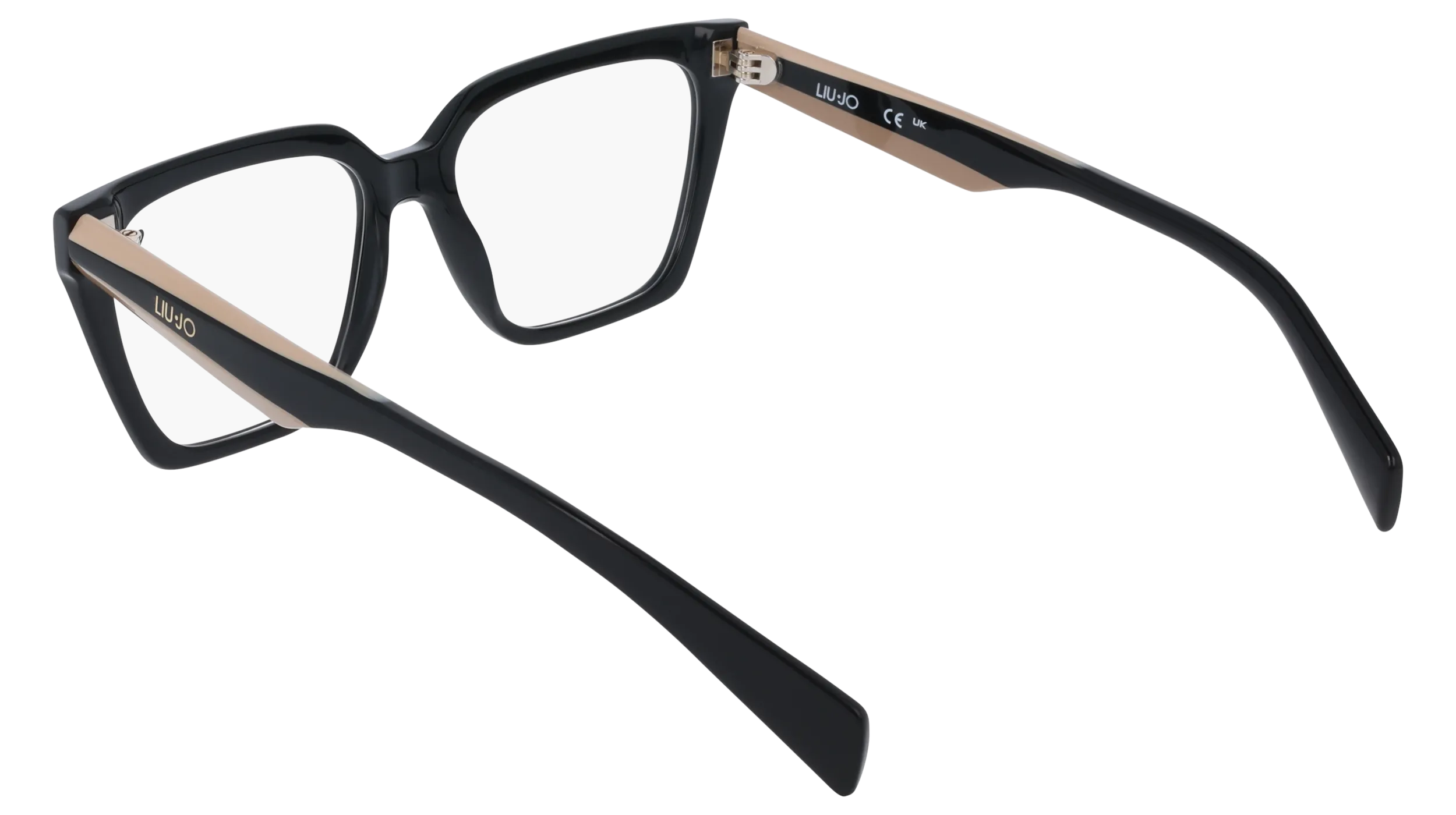 Liu Jo LJ2825 001 Montature da vista Acetato Nero Squadrata Normale - immagine 4