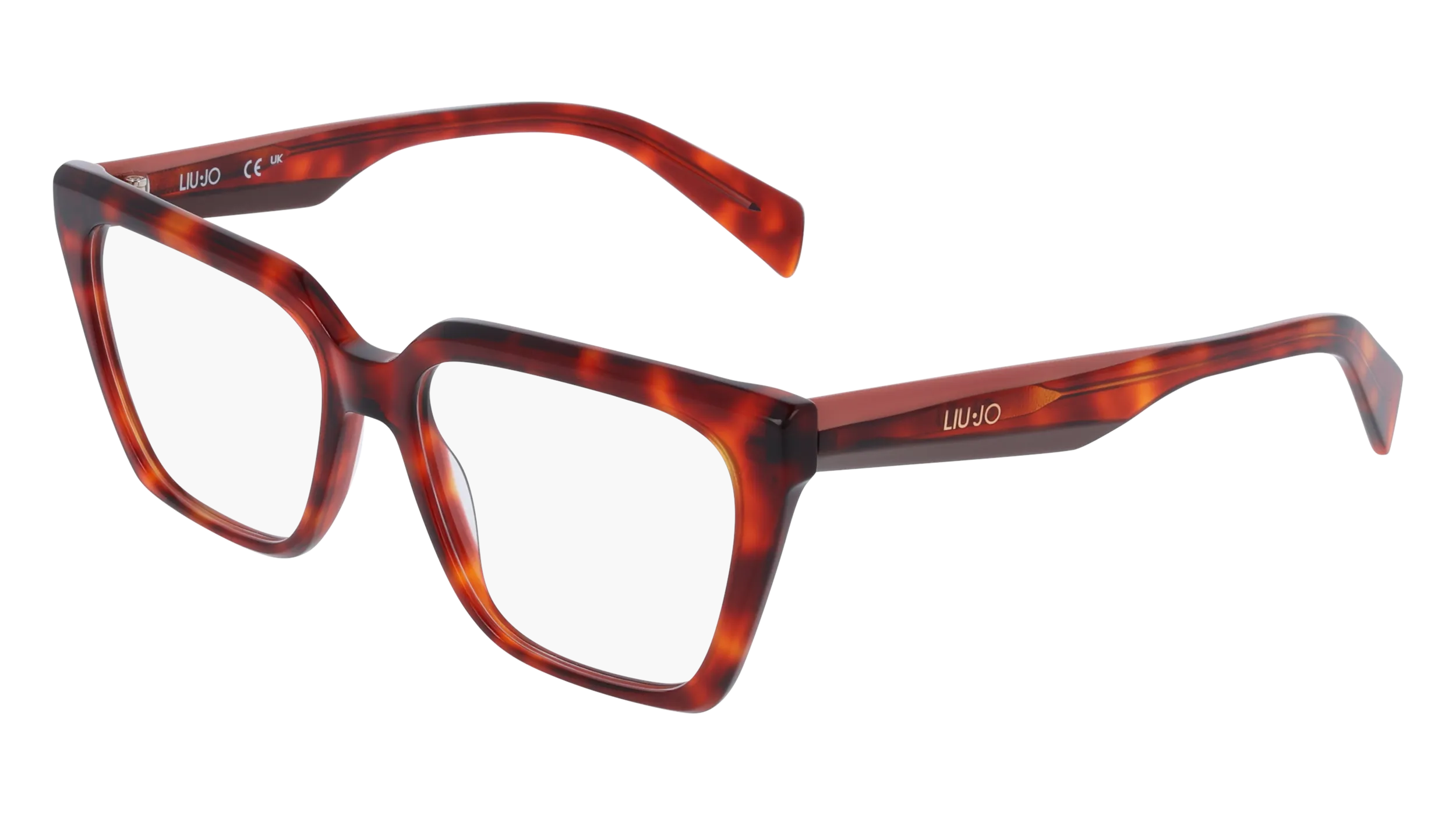 Liu Jo LJ2825 640 Montature da vista Acetato Rosso Squadrata Normale - immagine 1